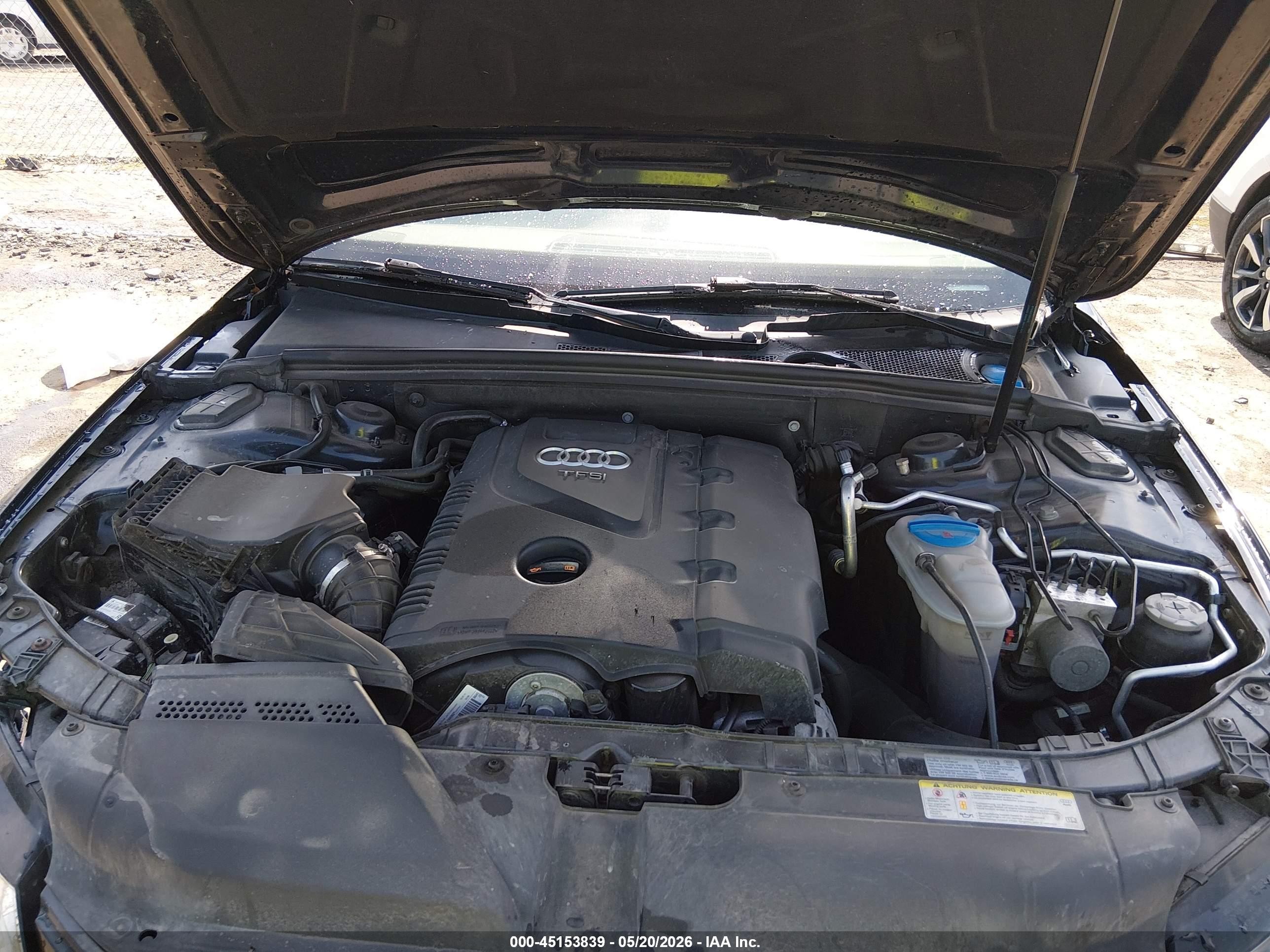 2012 Audi A4 2.0t Premium Dark Blue vin: WAUBFAFL3CN005017