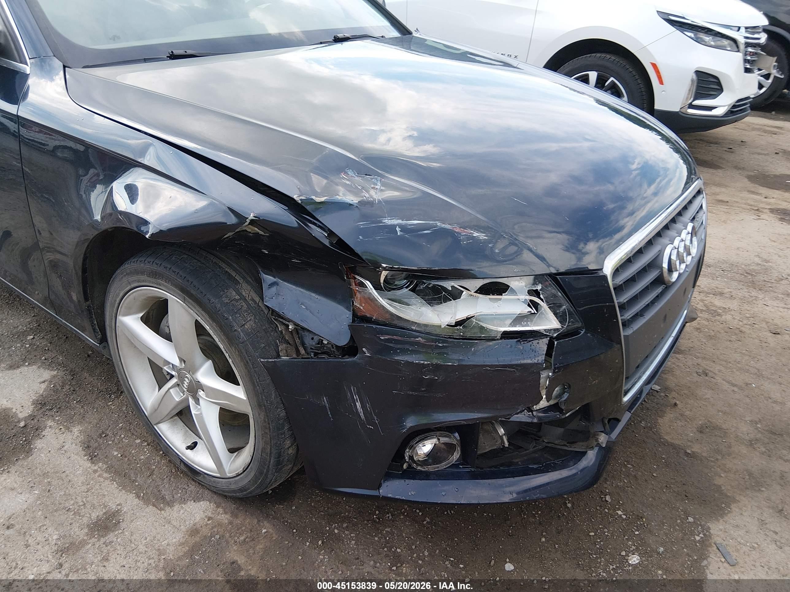 2012 Audi A4 2.0t Premium Dark Blue vin: WAUBFAFL3CN005017