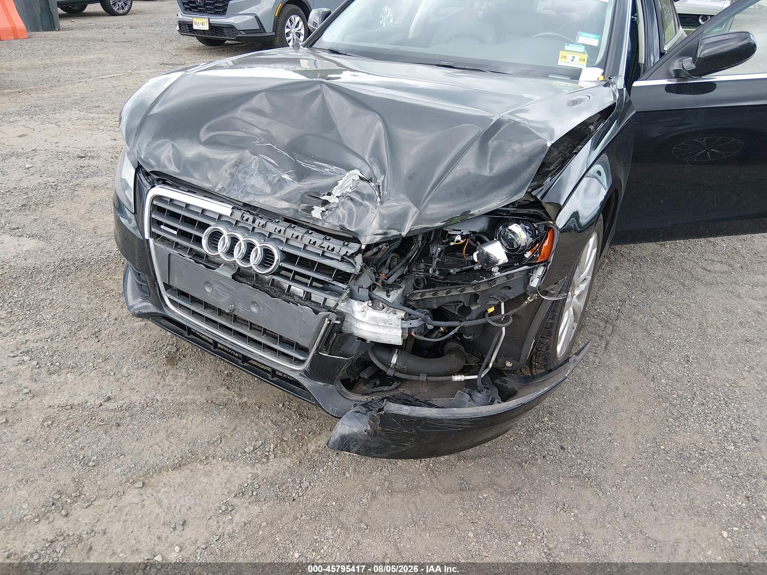 2012 Audi A4 2.0t Premium Black vin: WAUBFAFL3CN014171