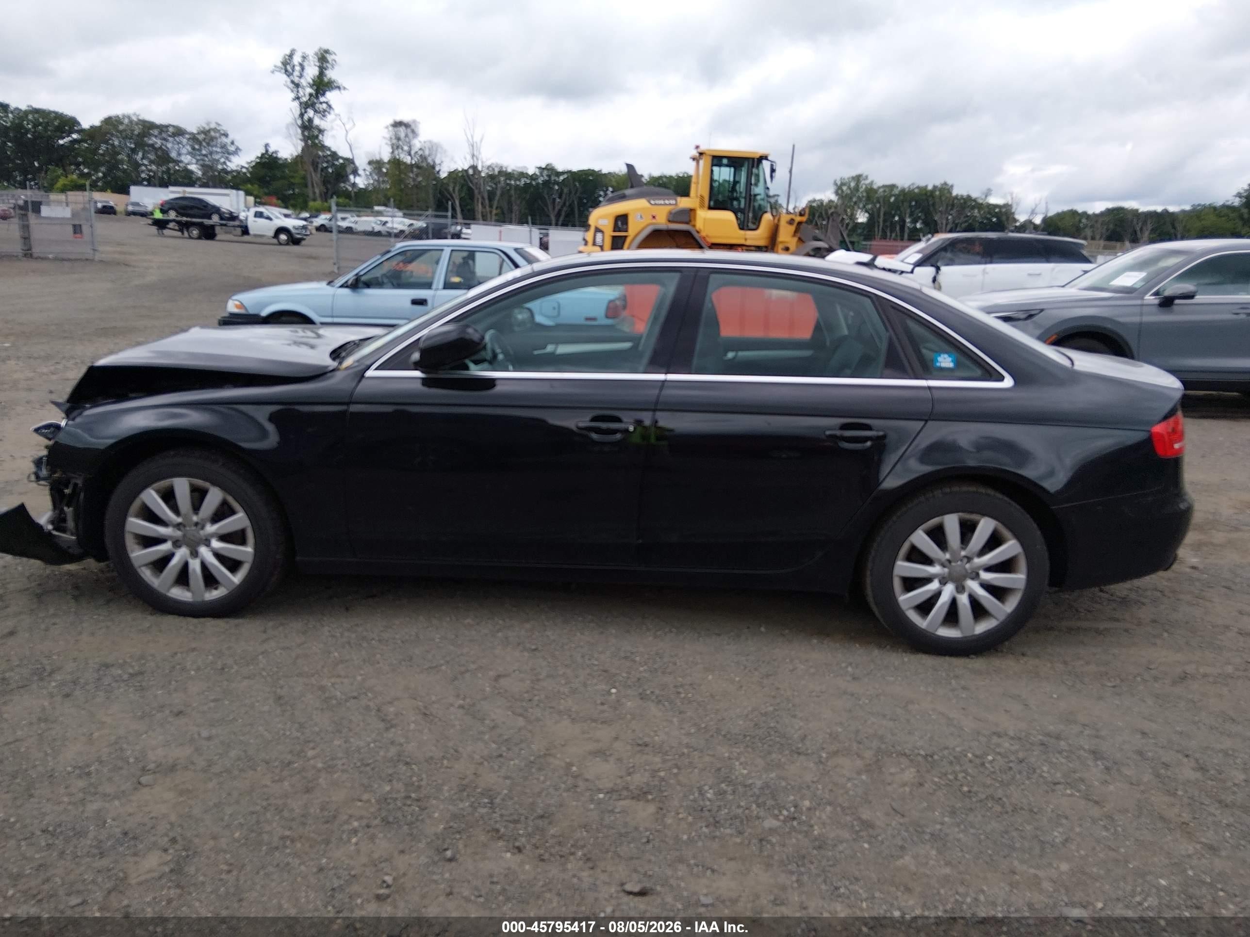 2012 Audi A4 2.0t Premium Black vin: WAUBFAFL3CN014171