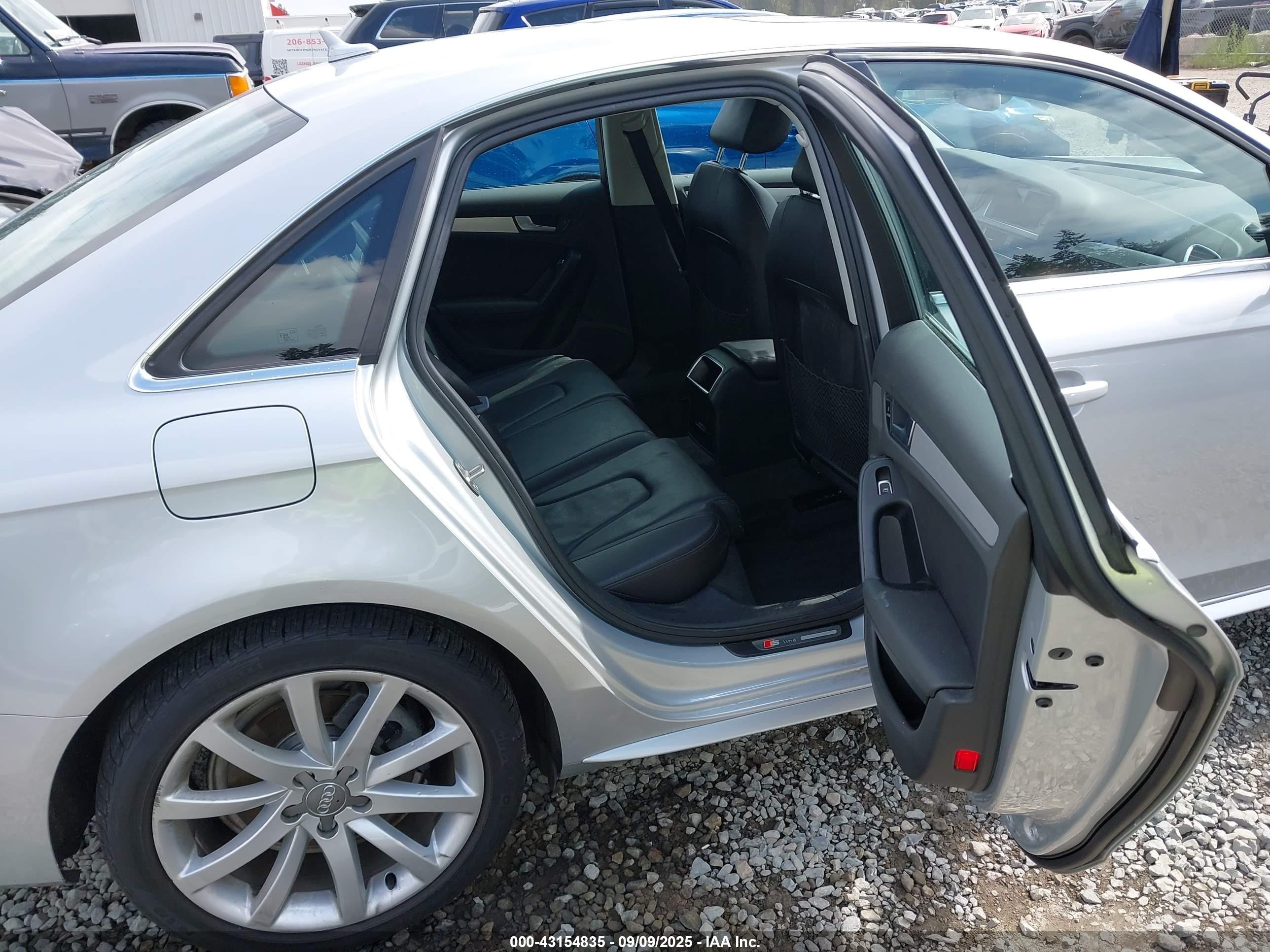 2014 Audi A4 2.0t Premium Gray vin: WAUBFAFL3EN010642
