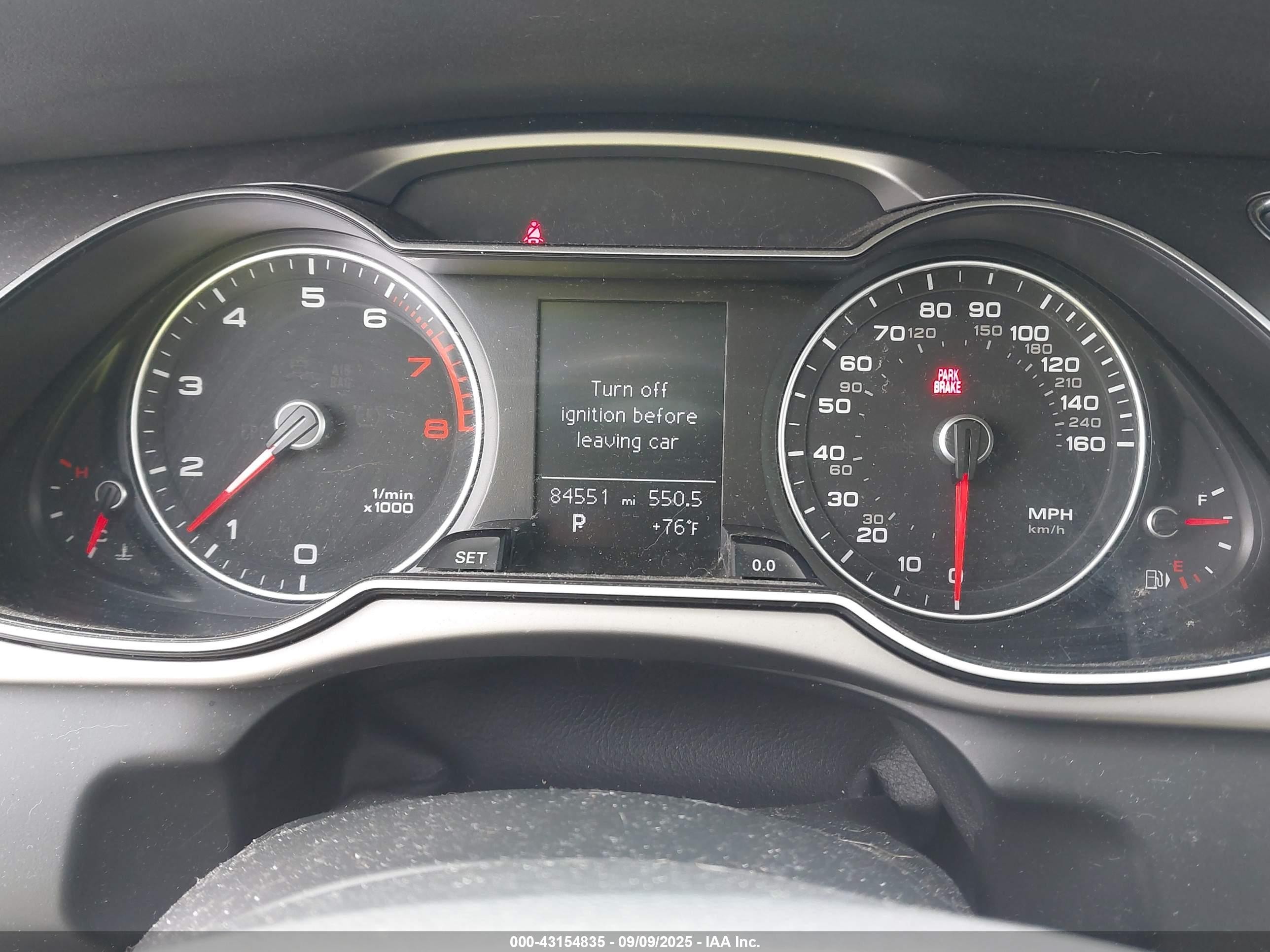 2014 Audi A4 2.0t Premium Gray vin: WAUBFAFL3EN010642