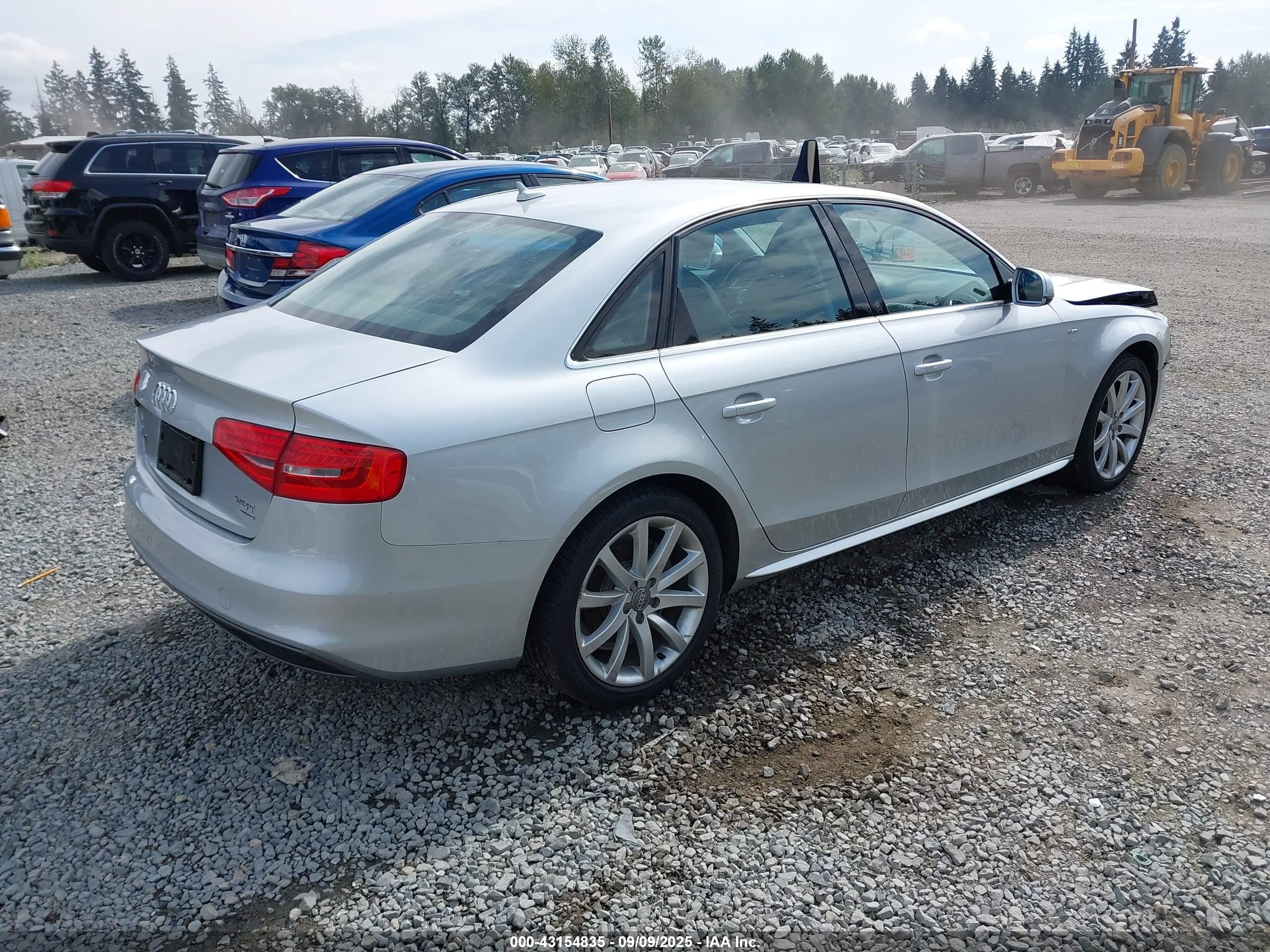 2014 Audi A4 2.0t Premium Gray vin: WAUBFAFL3EN010642