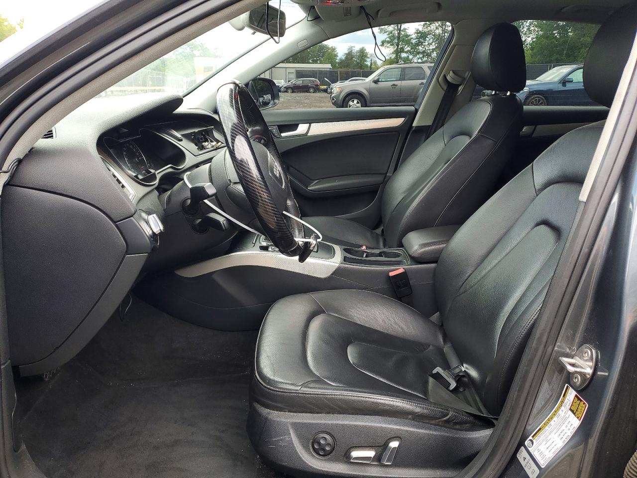 2014 Audi A4 Premium Серый vin: WAUBFAFL3EN015114