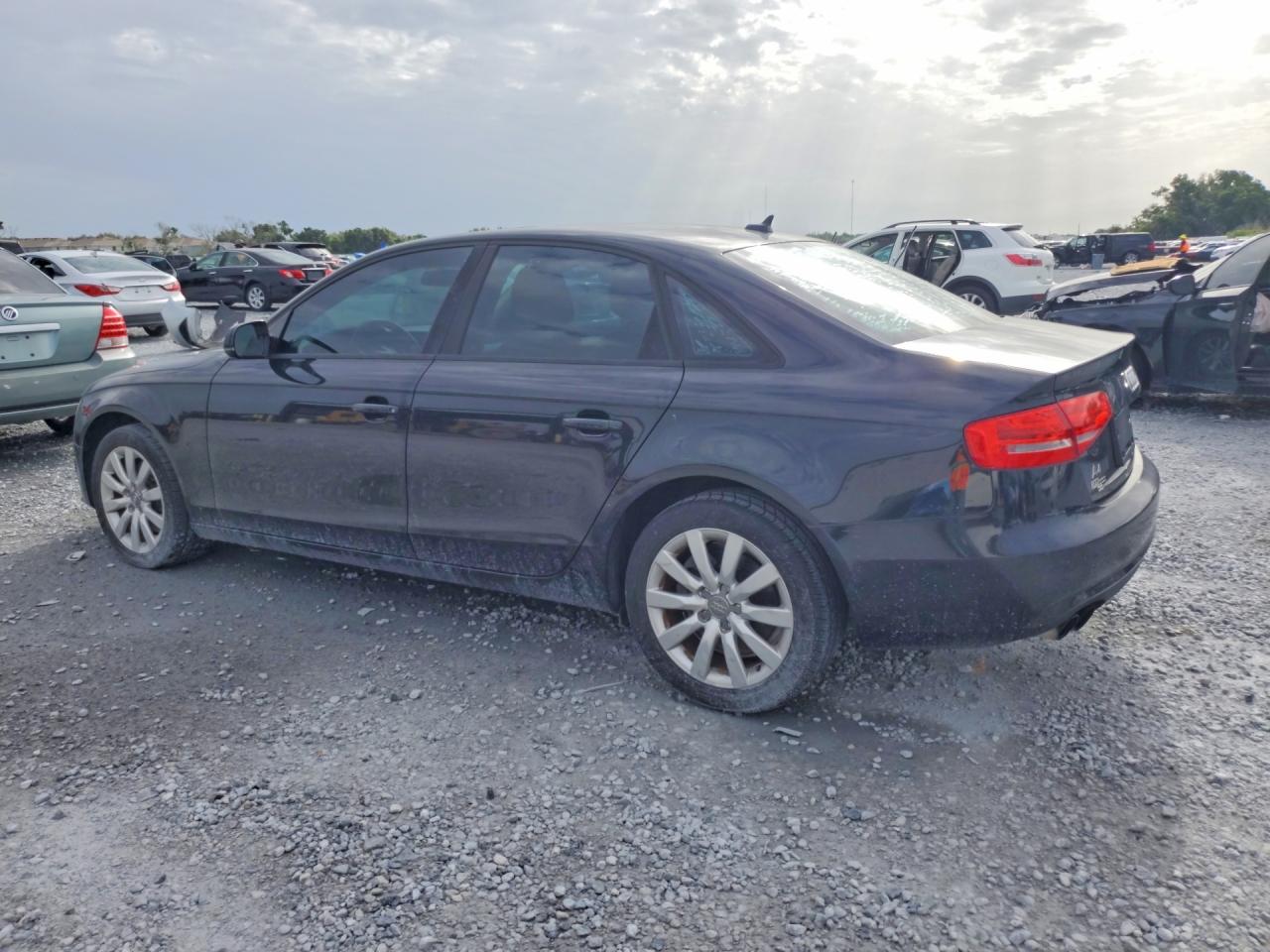 2014 Audi A4 Black vin: WAUBFAFL3EN023021
