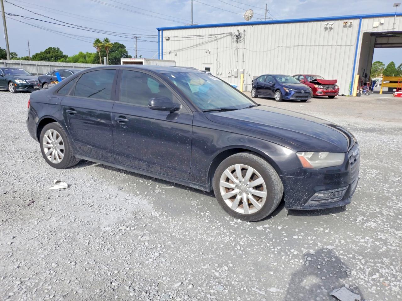 2014 Audi A4 Black vin: WAUBFAFL3EN023021