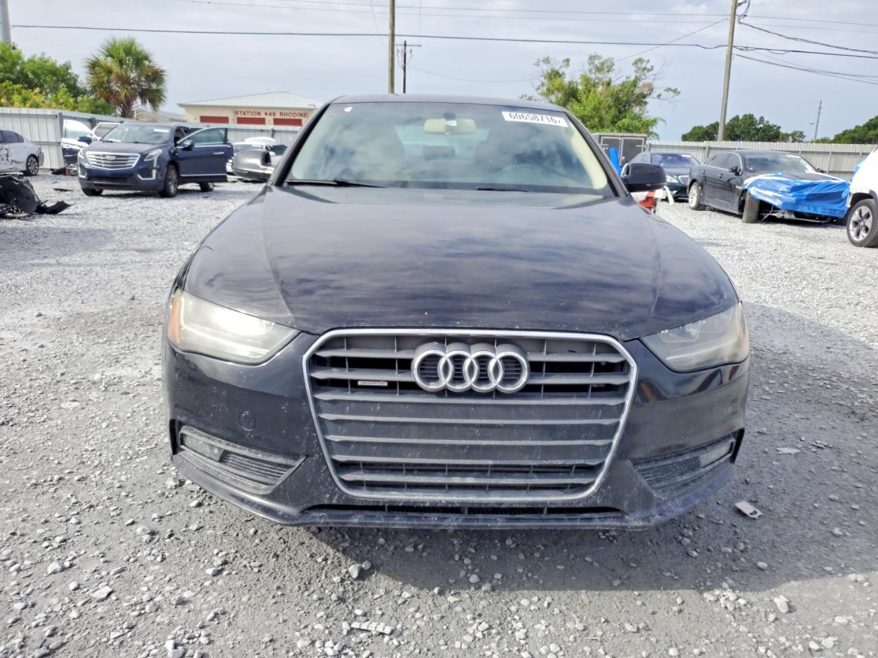 2014 Audi A4 Black vin: WAUBFAFL3EN023021