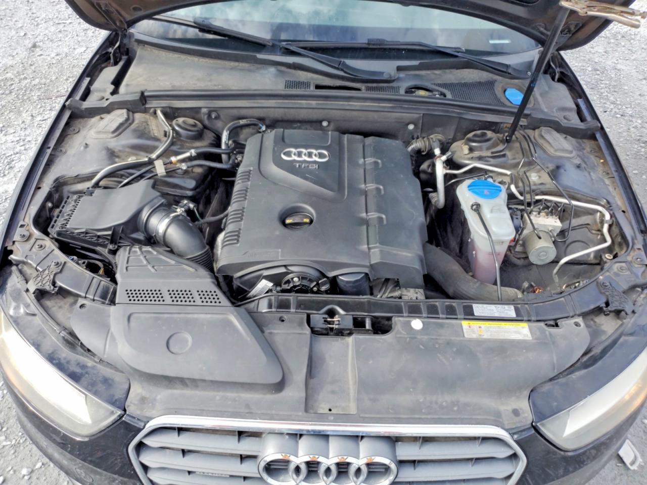 2014 Audi A4 Black vin: WAUBFAFL3EN023021