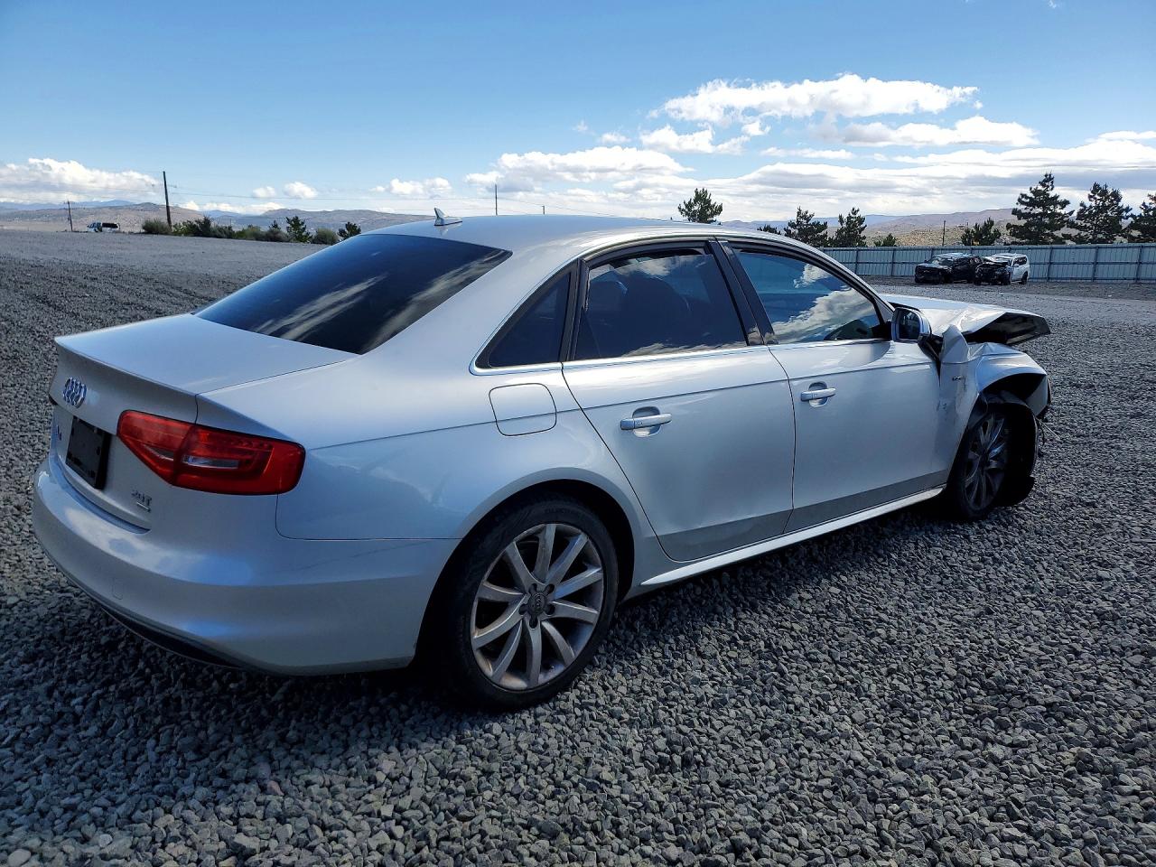 2014 Audi A4 Premium Silver vin: WAUBFAFL3EN029322