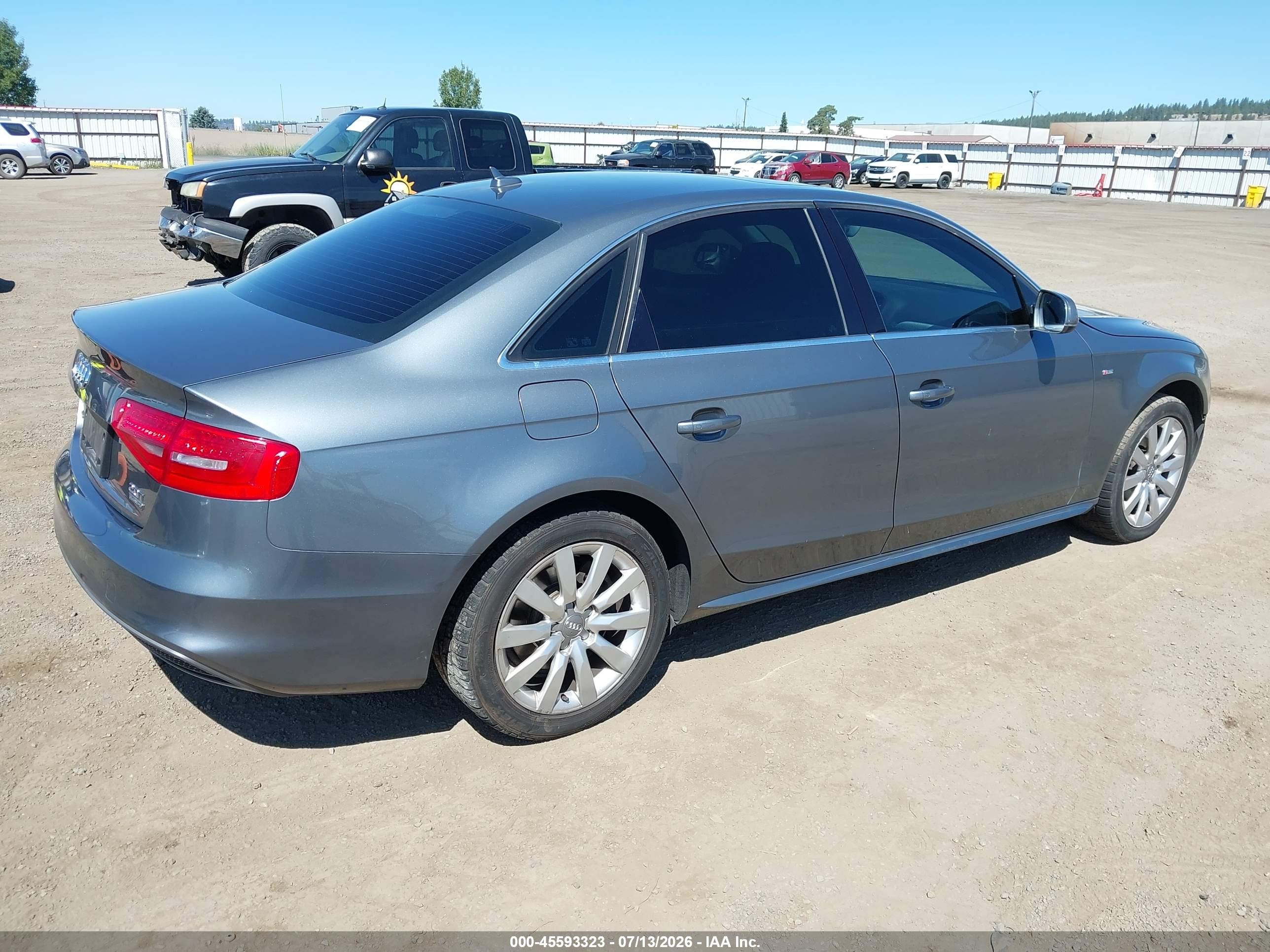 2015 Audi A4 2.0t Premium Gray vin: WAUBFAFL3FN046056