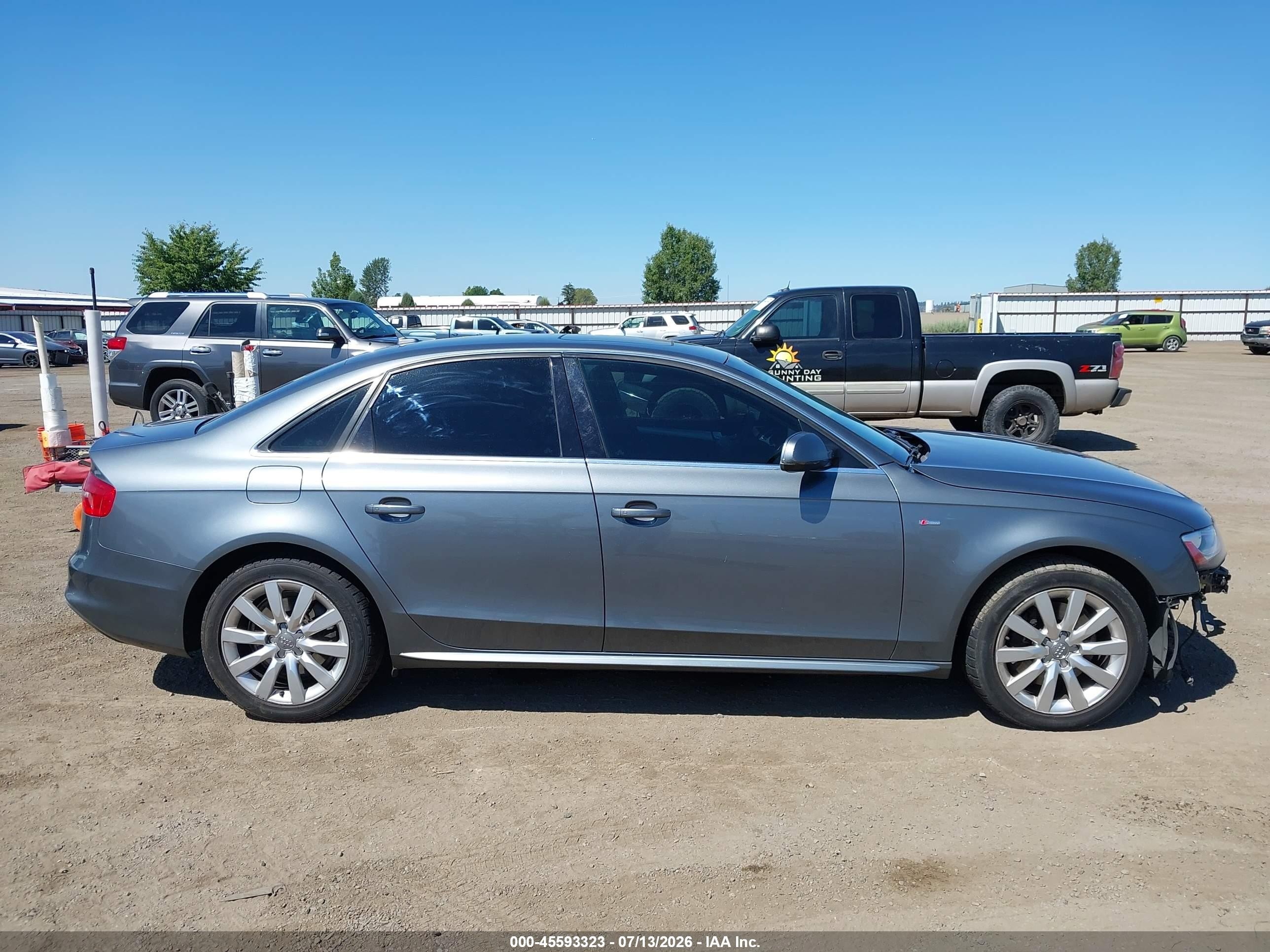 2015 Audi A4 2.0t Premium Gray vin: WAUBFAFL3FN046056