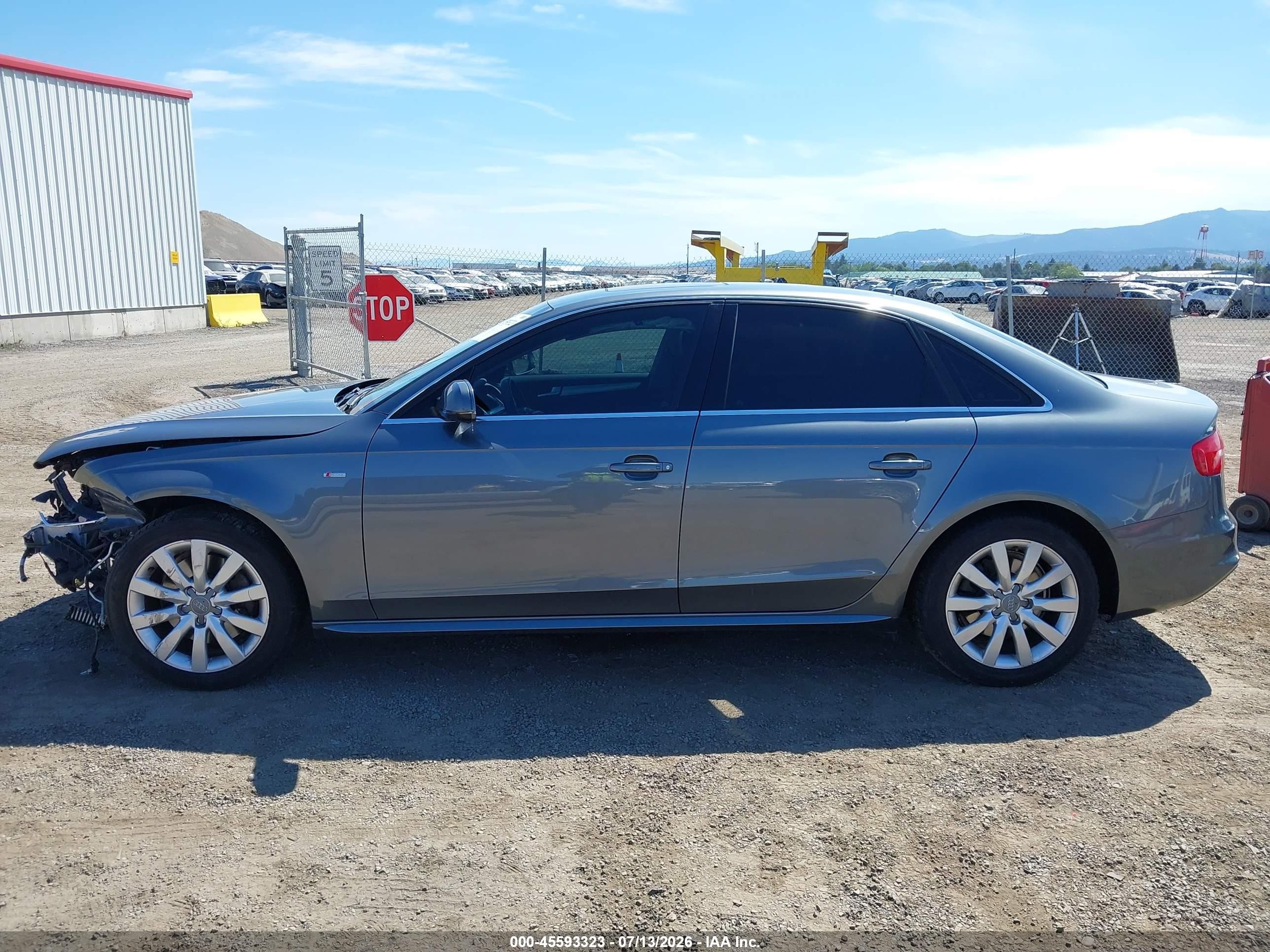 2015 Audi A4 2.0t Premium Gray vin: WAUBFAFL3FN046056