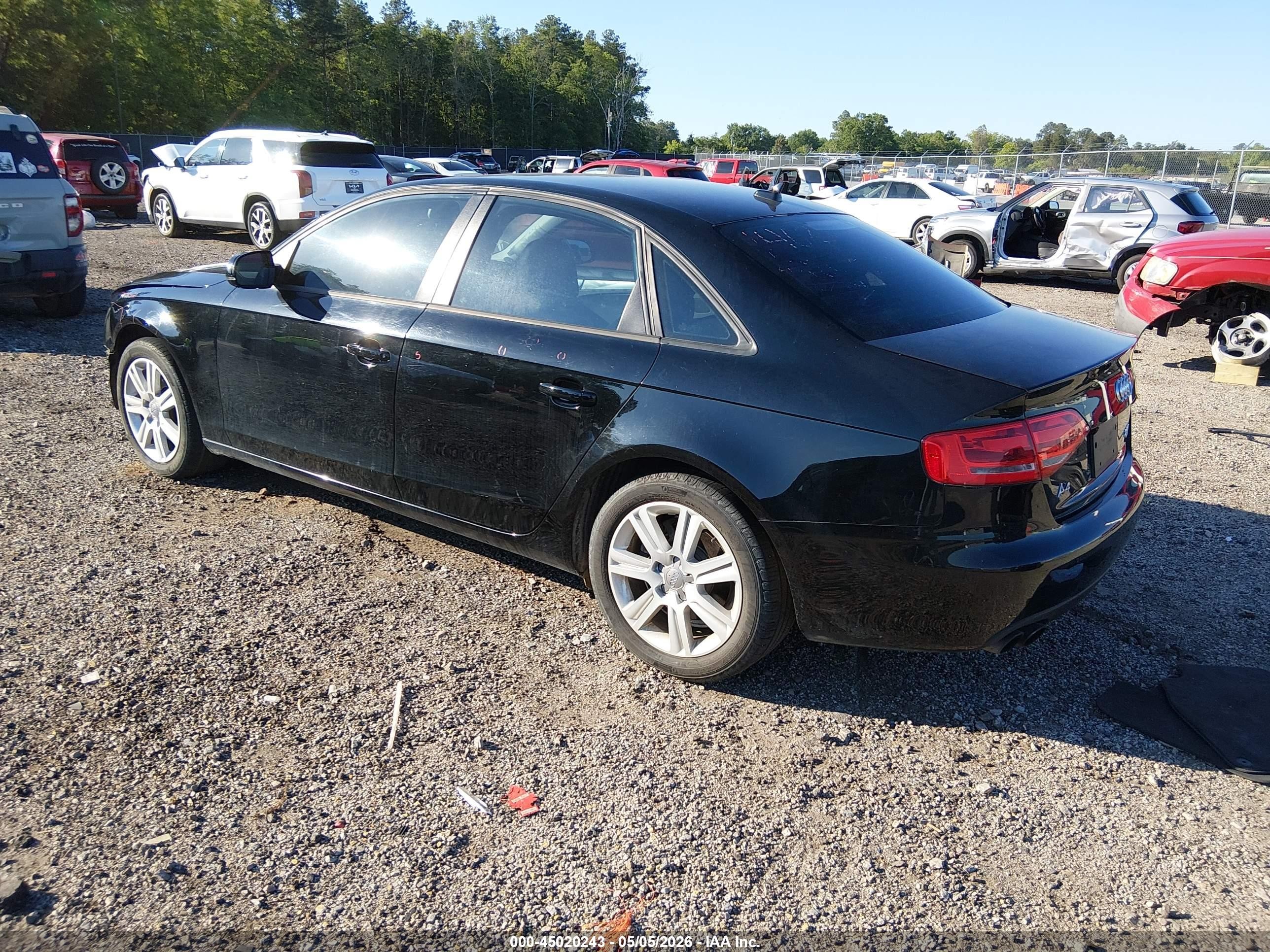 2011 Audi A4 2.0t Premium Black vin: WAUBFAFL4BN014162