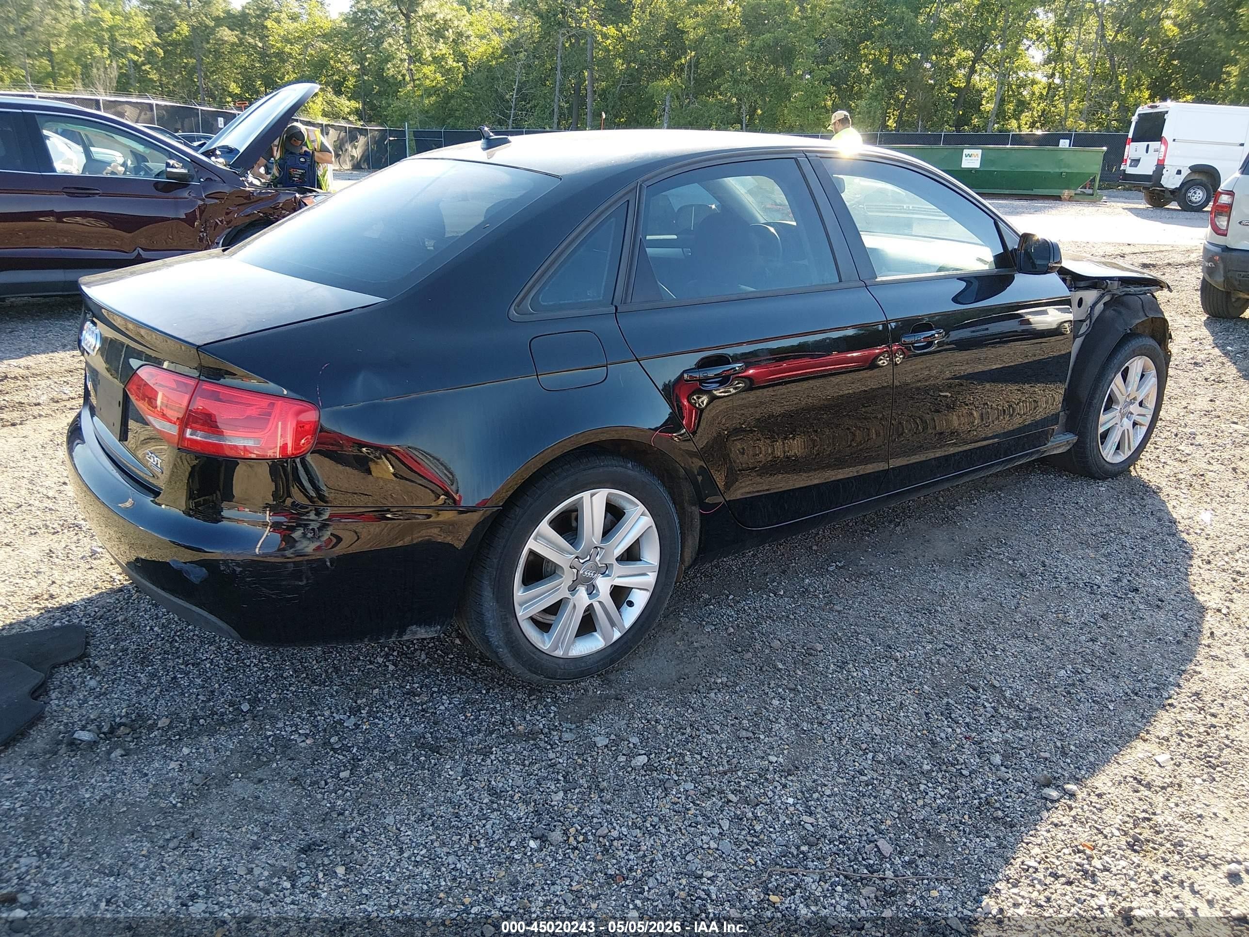 2011 Audi A4 2.0t Premium Black vin: WAUBFAFL4BN014162