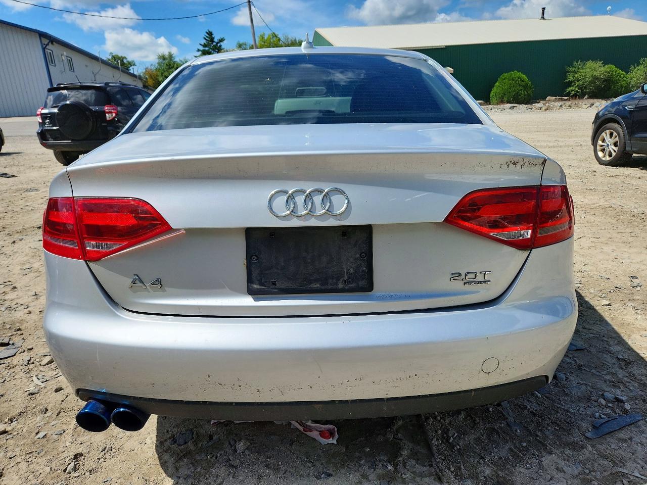 2011 Audi A4 Premium Gray vin: WAUBFAFL4BN031155