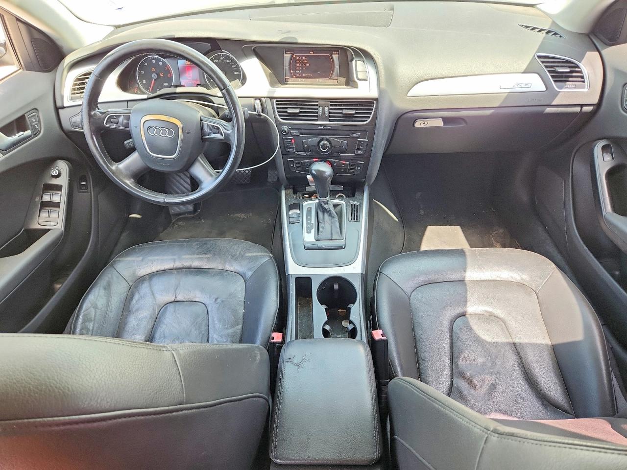 2012 Audi A4 Premium Black vin: WAUBFAFL4CN011912