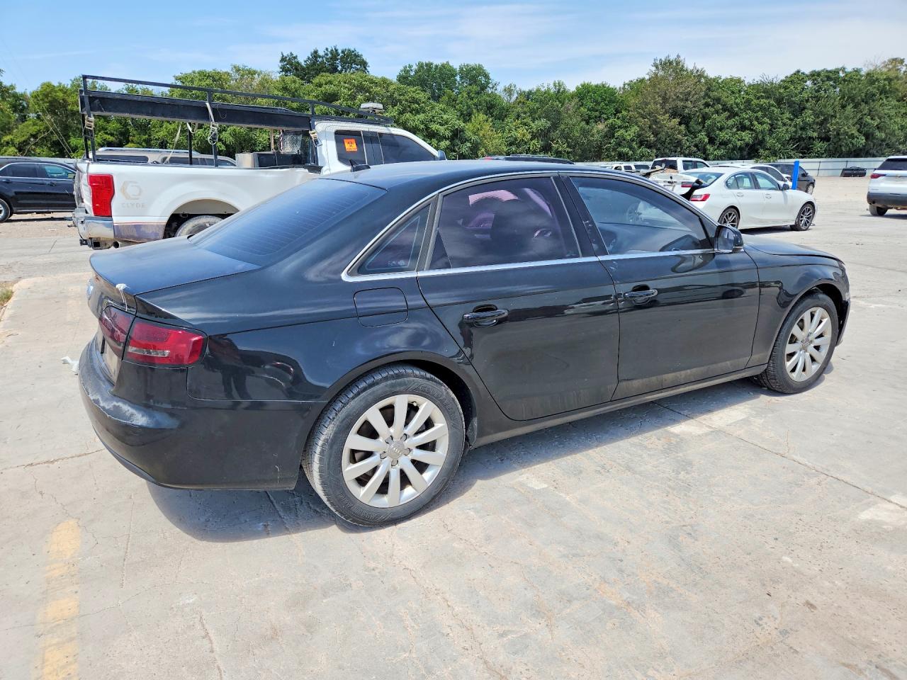 2012 Audi A4 Premium Black vin: WAUBFAFL4CN011912