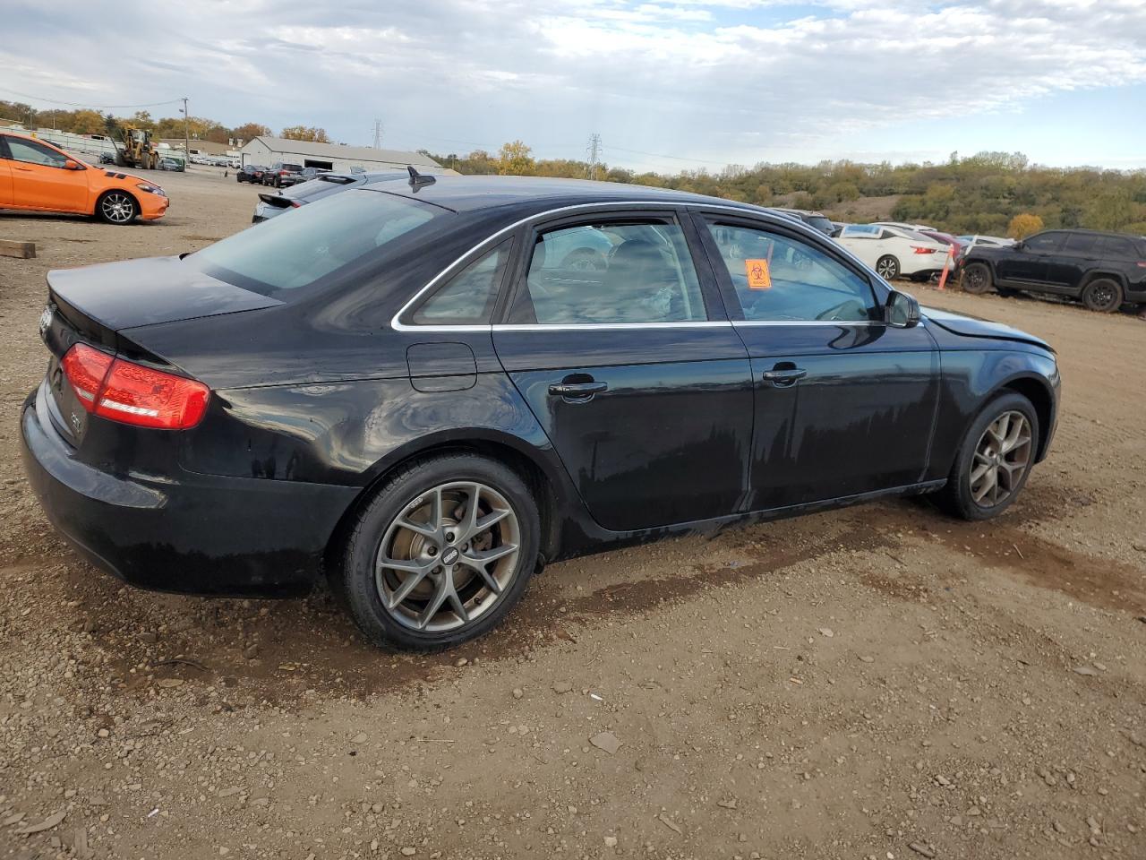 2012 Audi A4 Premium Black vin: WAUBFAFL4CND13045