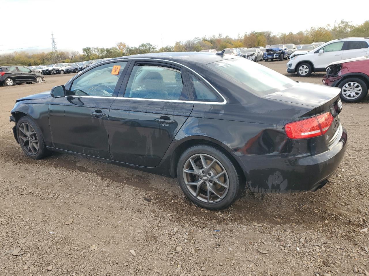 2012 Audi A4 Premium Black vin: WAUBFAFL4CND13045