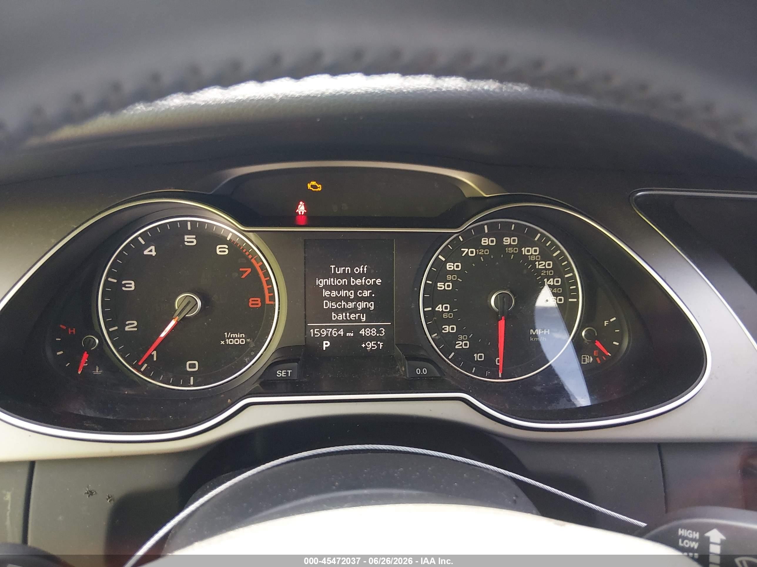 2013 Audi A4 2.0t Premium Black vin: WAUBFAFL4DN028405