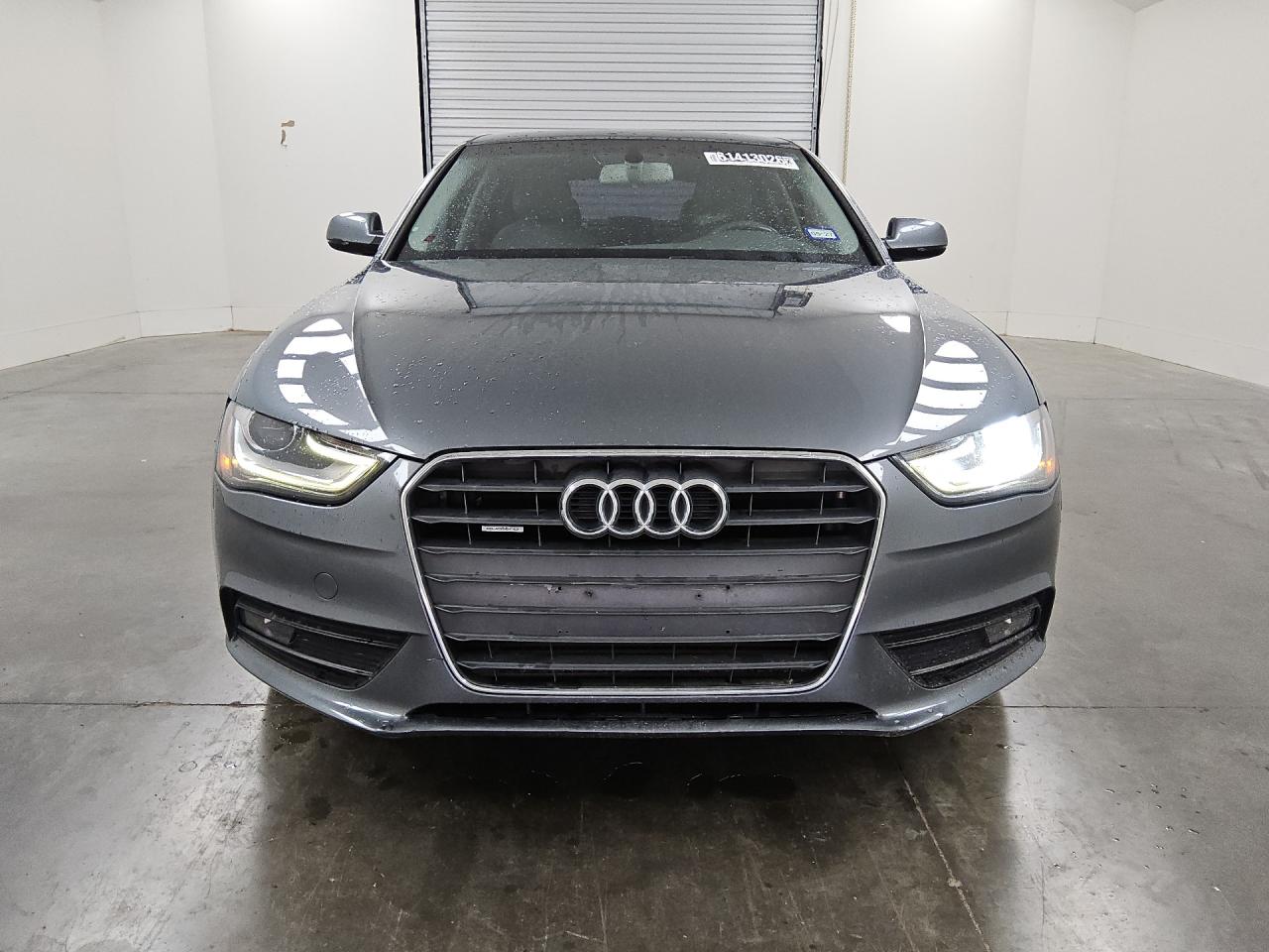 2013 Audi A4 Premium Gray vin: WAUBFAFL4DN030722 Damage: Right Headlamp Bulb, Broken, Replacement Required