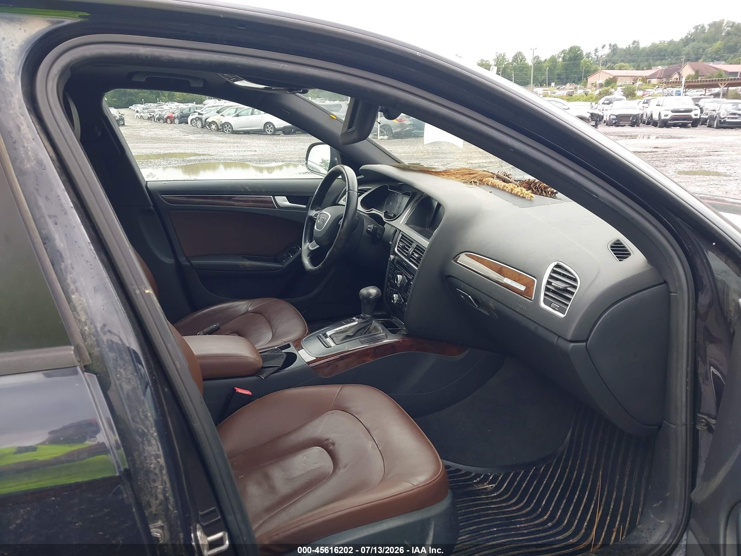 2014 Audi A4 2.0t Premium Black vin: WAUBFAFL4EN004686