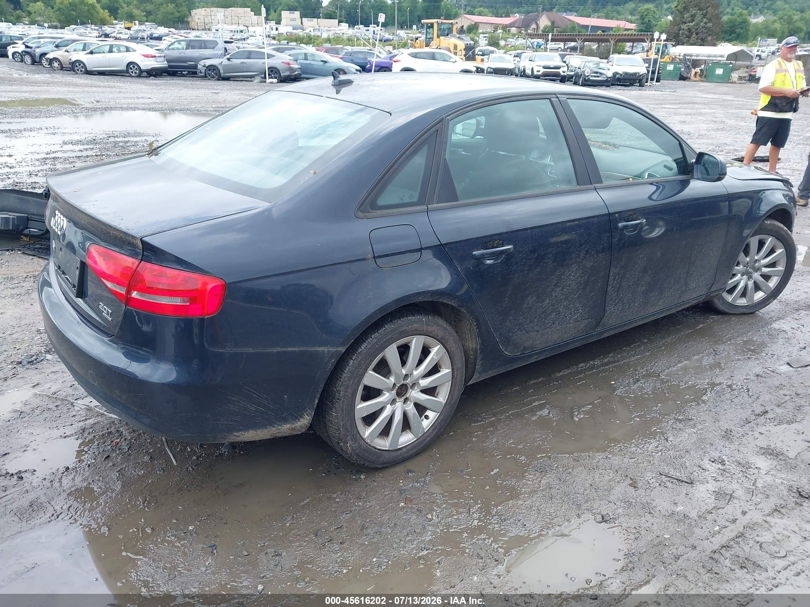 2014 Audi A4 2.0t Premium Black vin: WAUBFAFL4EN004686