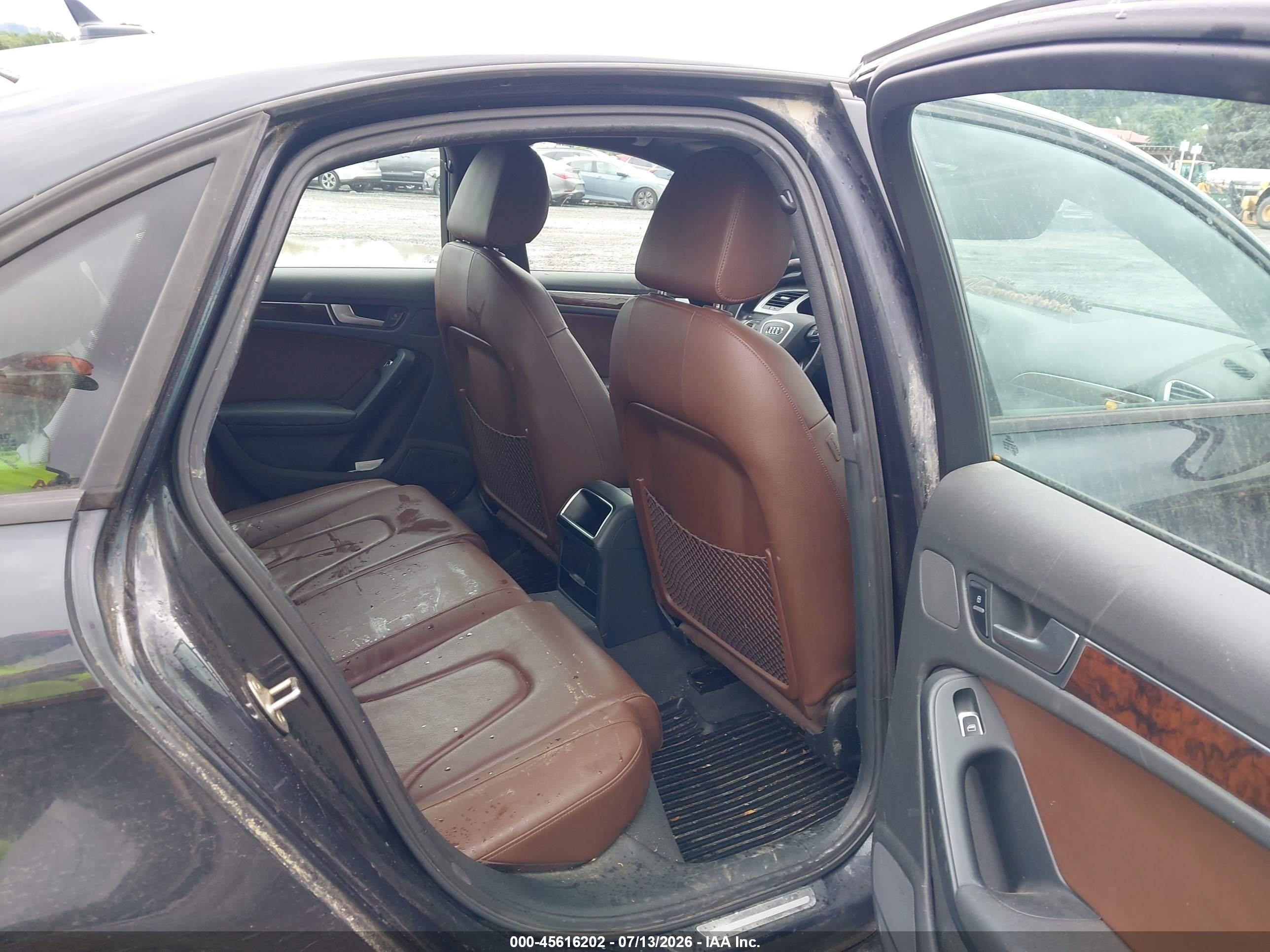 2014 Audi A4 2.0t Premium Black vin: WAUBFAFL4EN004686