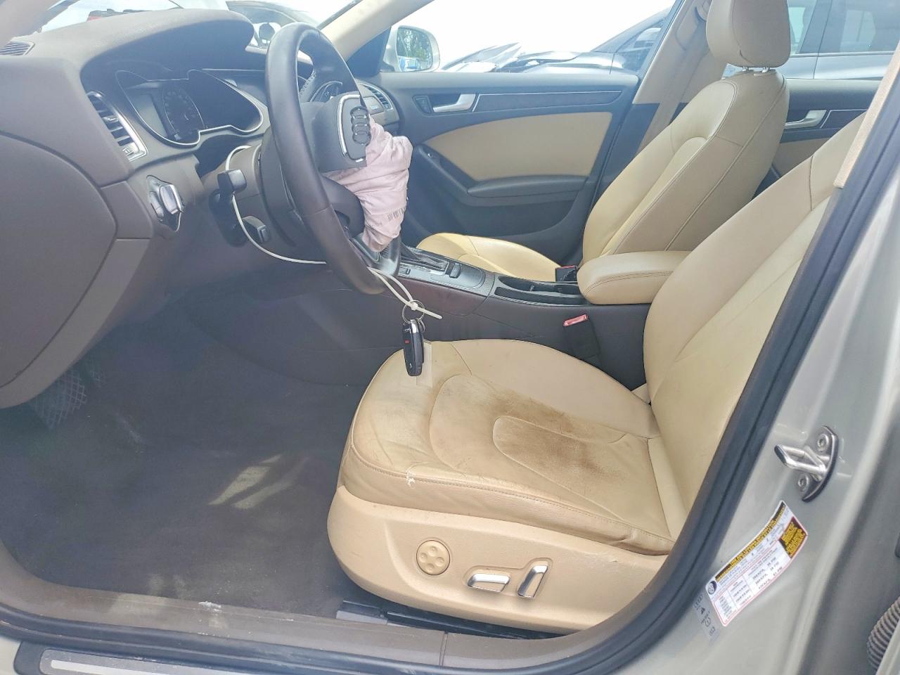 2014 Audi A4 Premium Silver vin: WAUBFAFL4EN017969