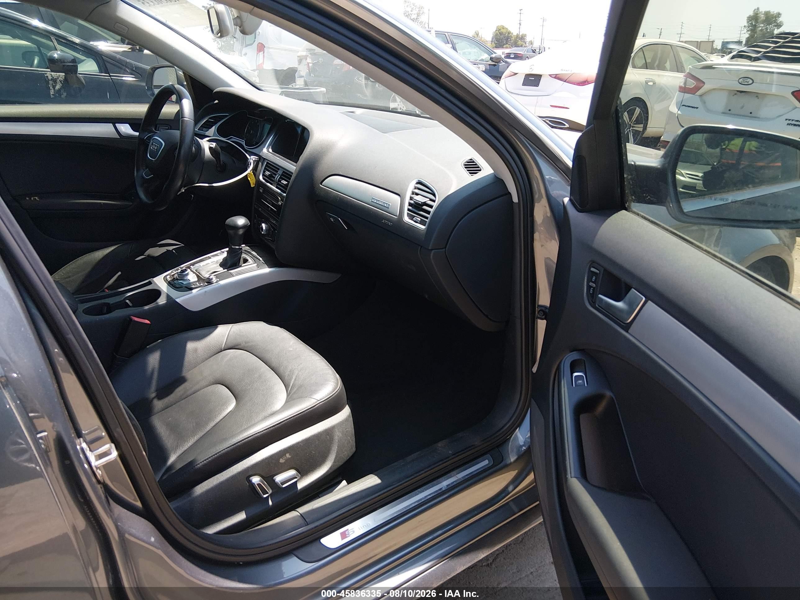 2014 Audi A4 2.0t Premium Gray vin: WAUBFAFL4EN033914