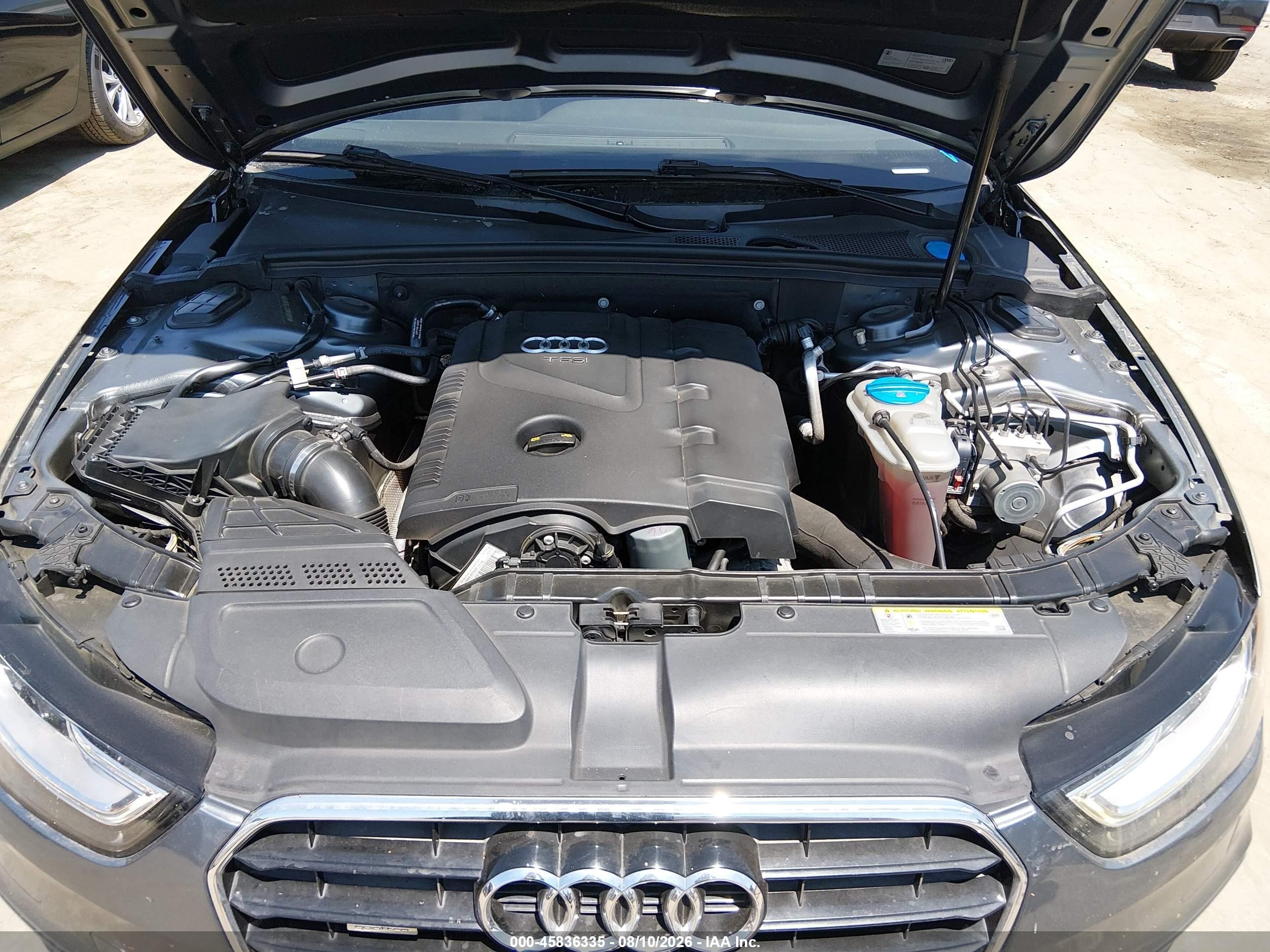 2014 Audi A4 2.0t Premium Gray vin: WAUBFAFL4EN033914