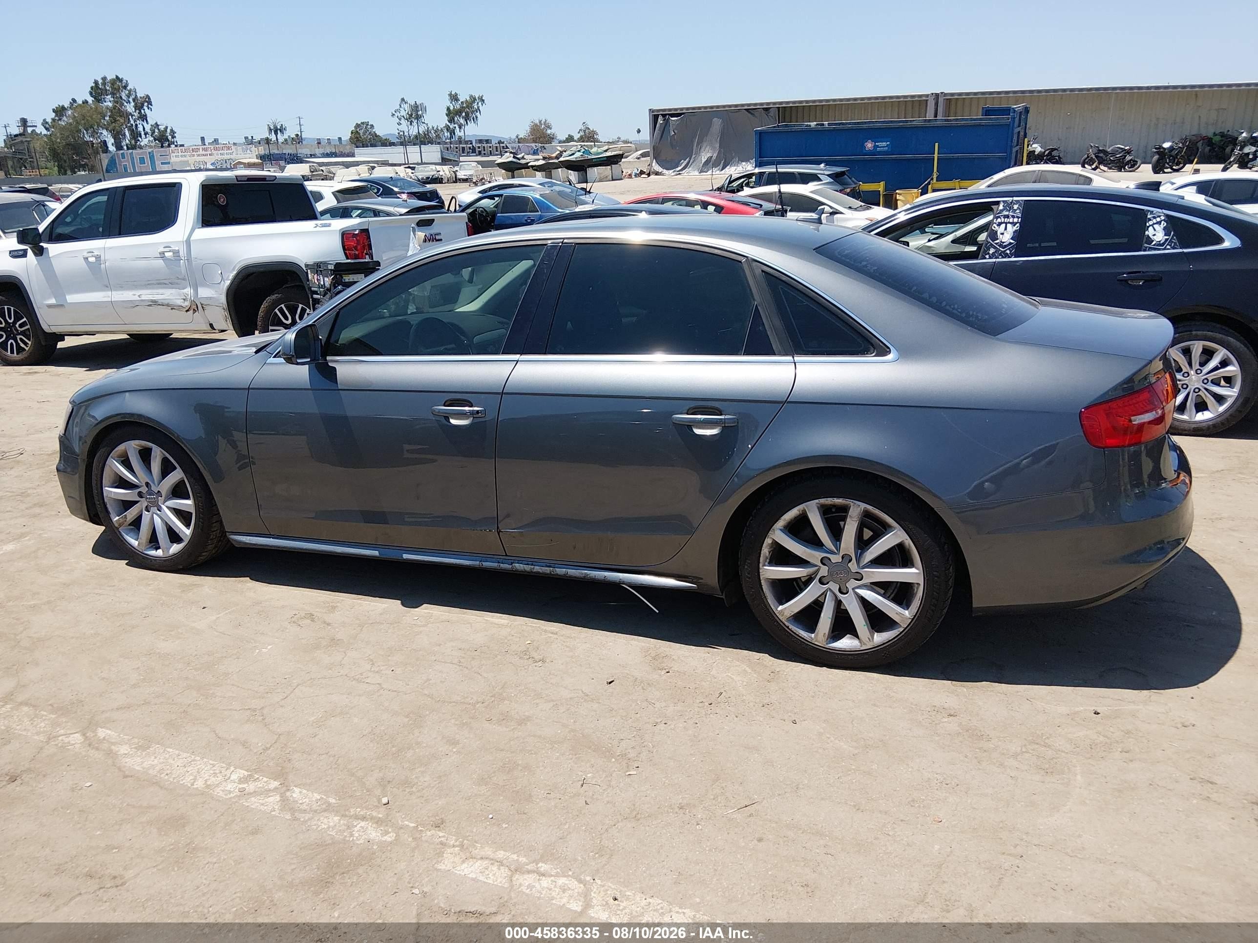 2014 Audi A4 2.0t Premium Gray vin: WAUBFAFL4EN033914