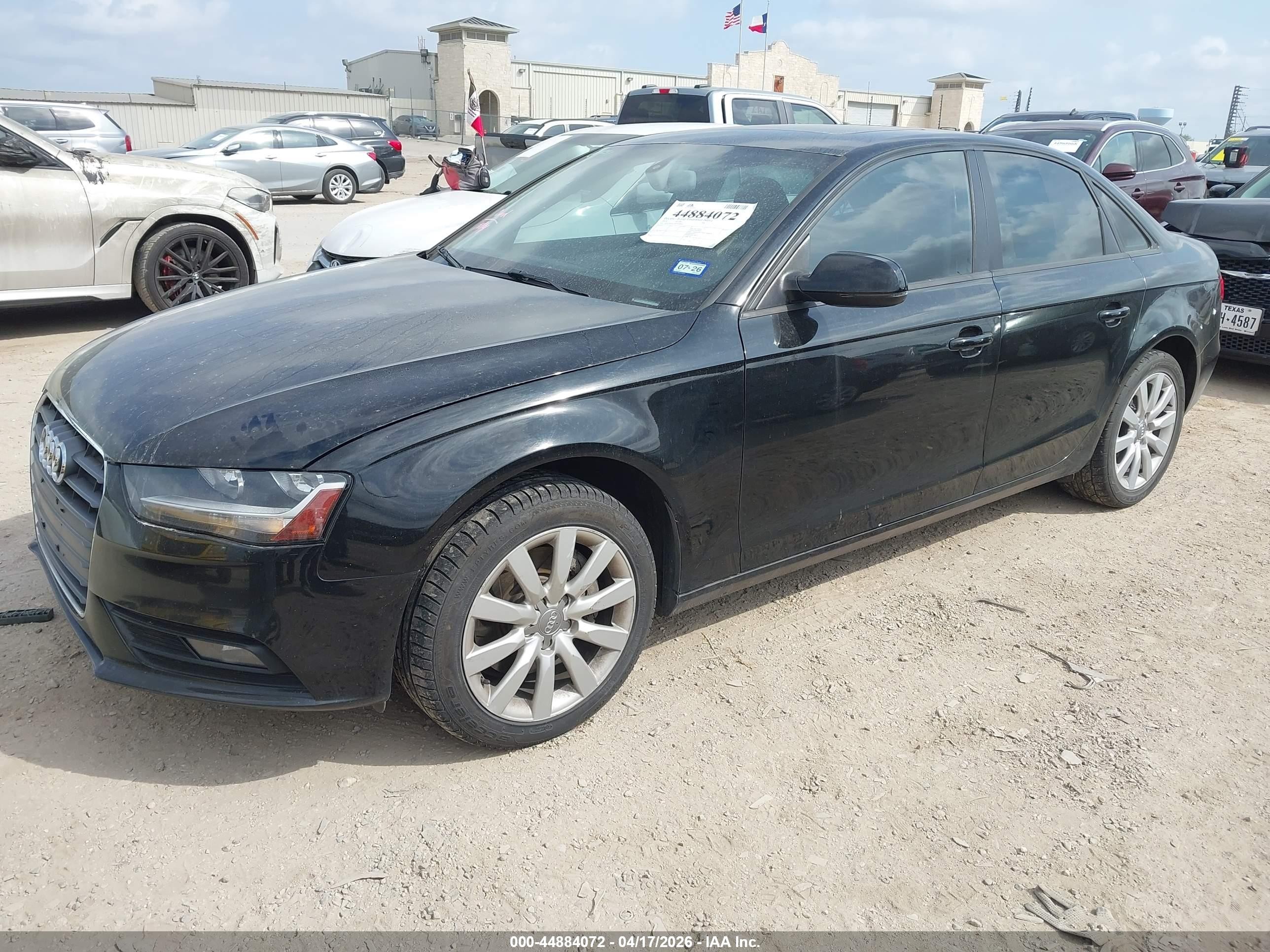 2014 Audi A4 2.0t Premium Black vin: WAUBFAFL4EN038661