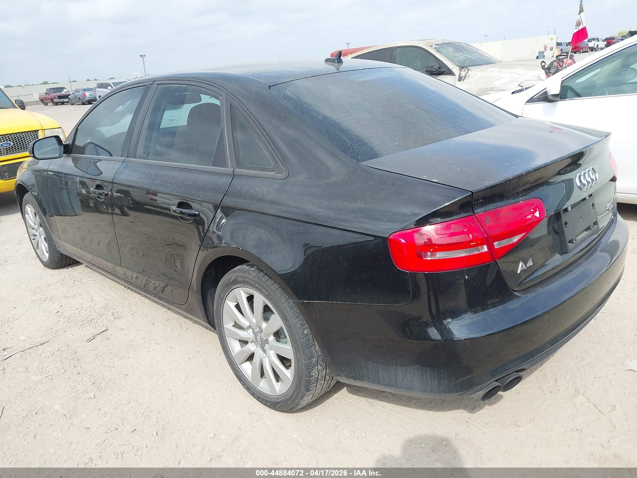 2014 Audi A4 2.0t Premium Black vin: WAUBFAFL4EN038661