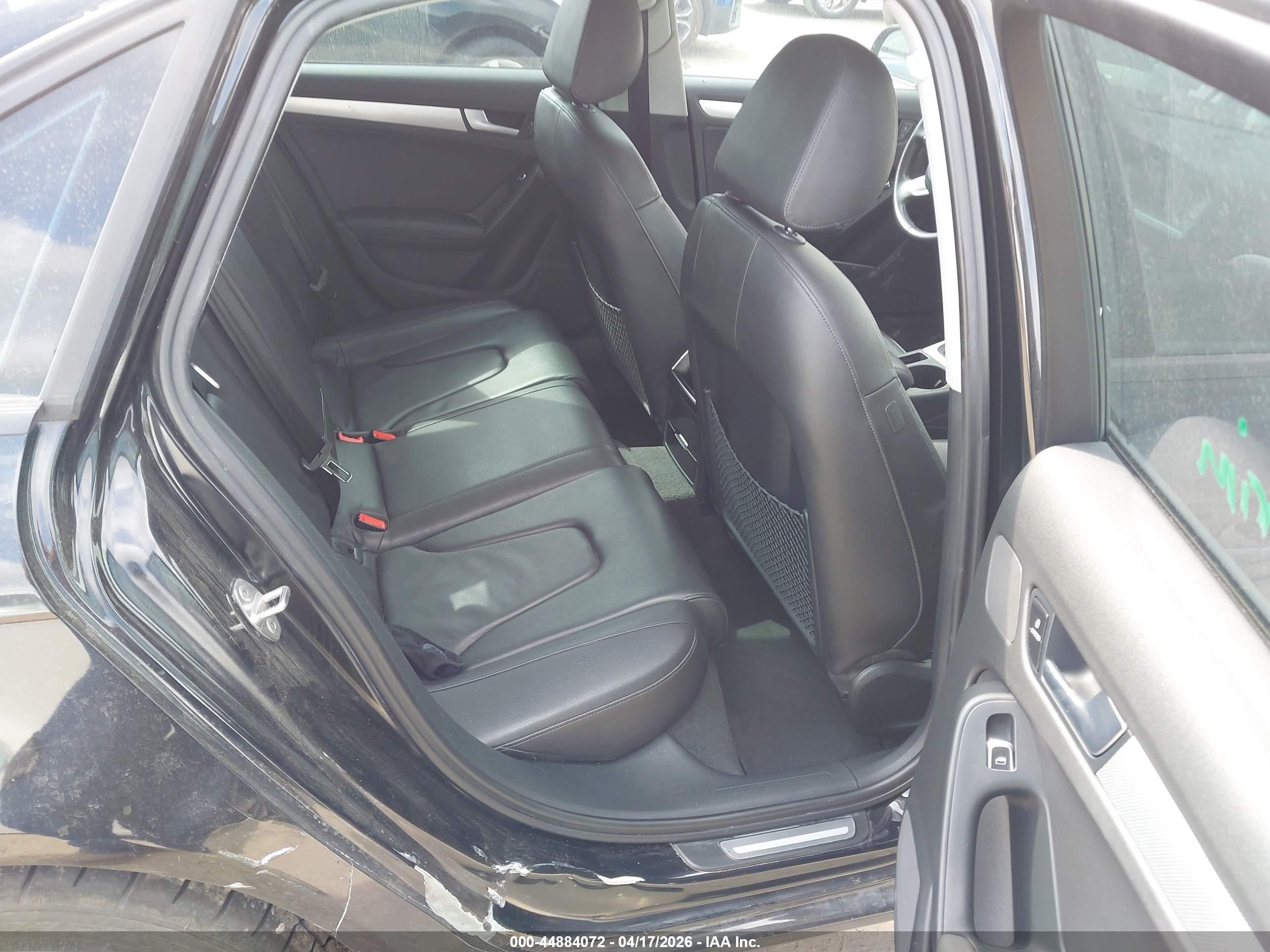 2014 Audi A4 2.0t Premium Black vin: WAUBFAFL4EN038661