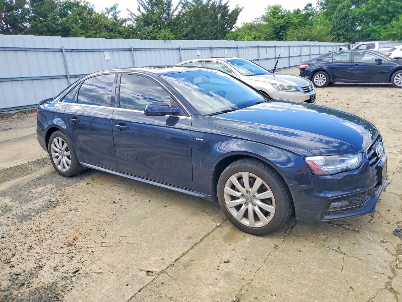 2015 Audi A4 Premium Blue vin: WAUBFAFL4FN003443