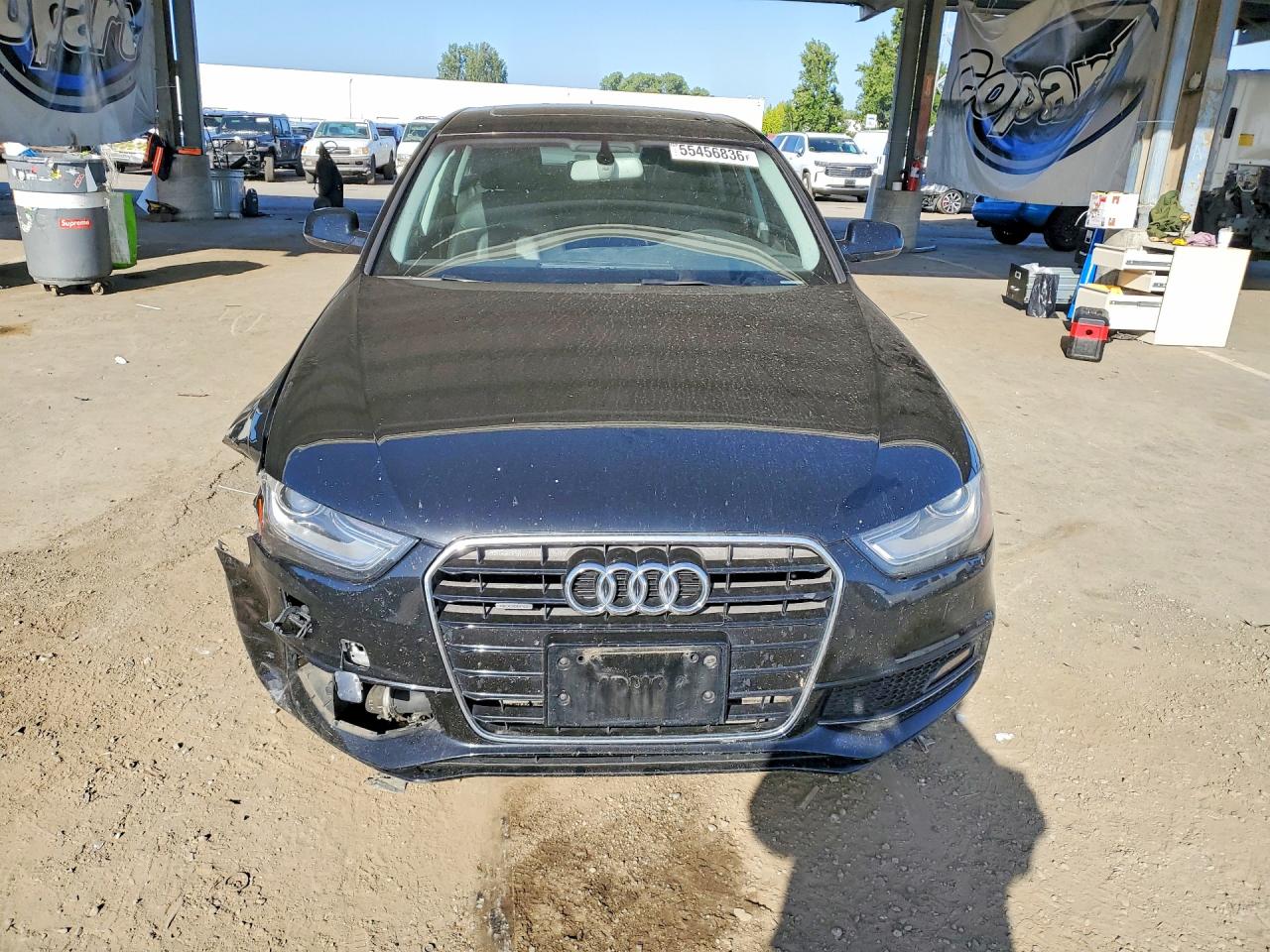 2015 Audi A4 Premium Black vin: WAUBFAFL4FN027516