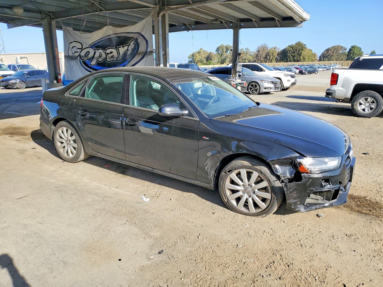 2015 Audi A4 Premium Black vin: WAUBFAFL4FN027516