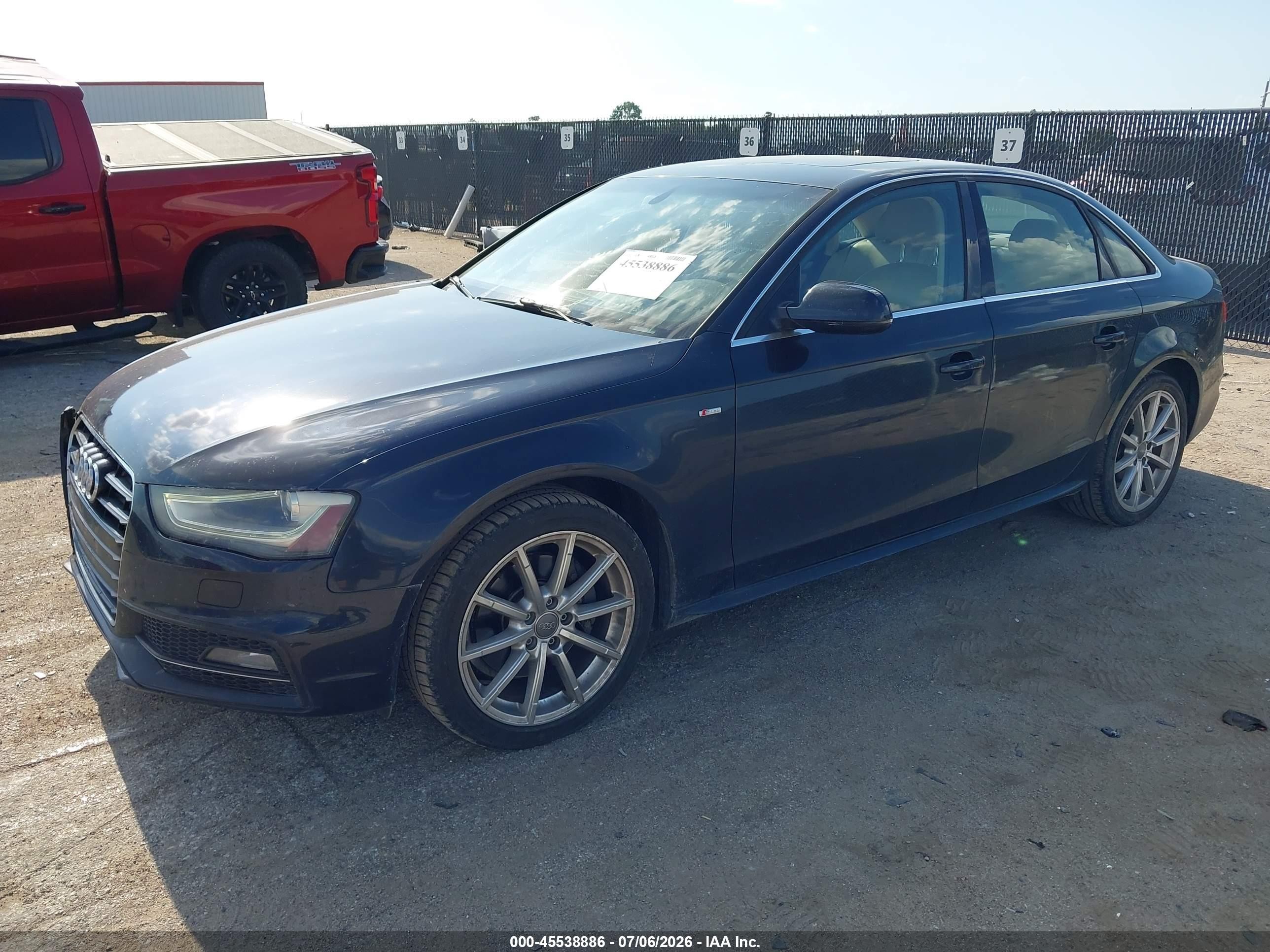 2015 Audi A4 2.0t Premium Black vin: WAUBFAFL4FN036295