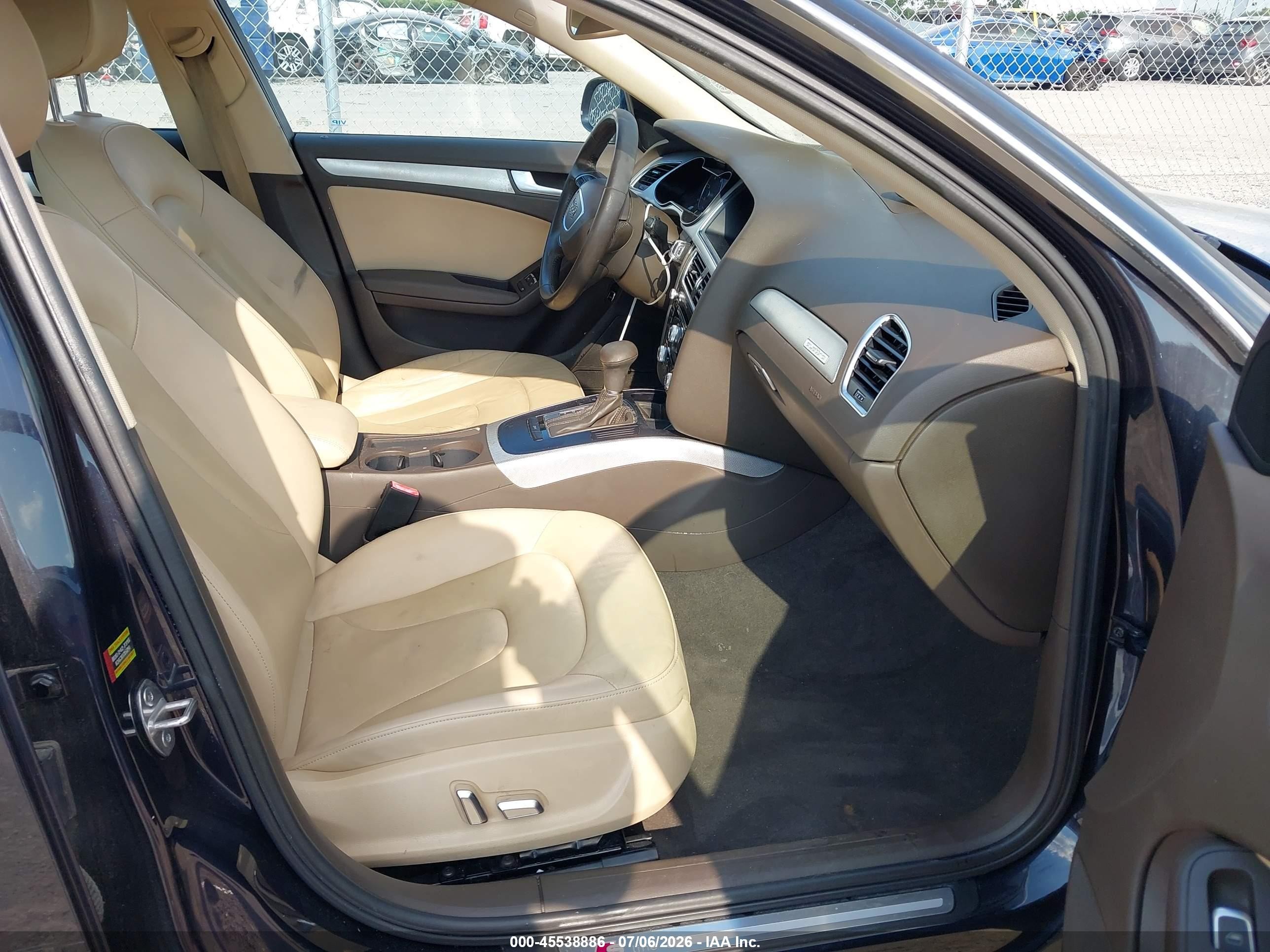 2015 Audi A4 2.0t Premium Black vin: WAUBFAFL4FN036295