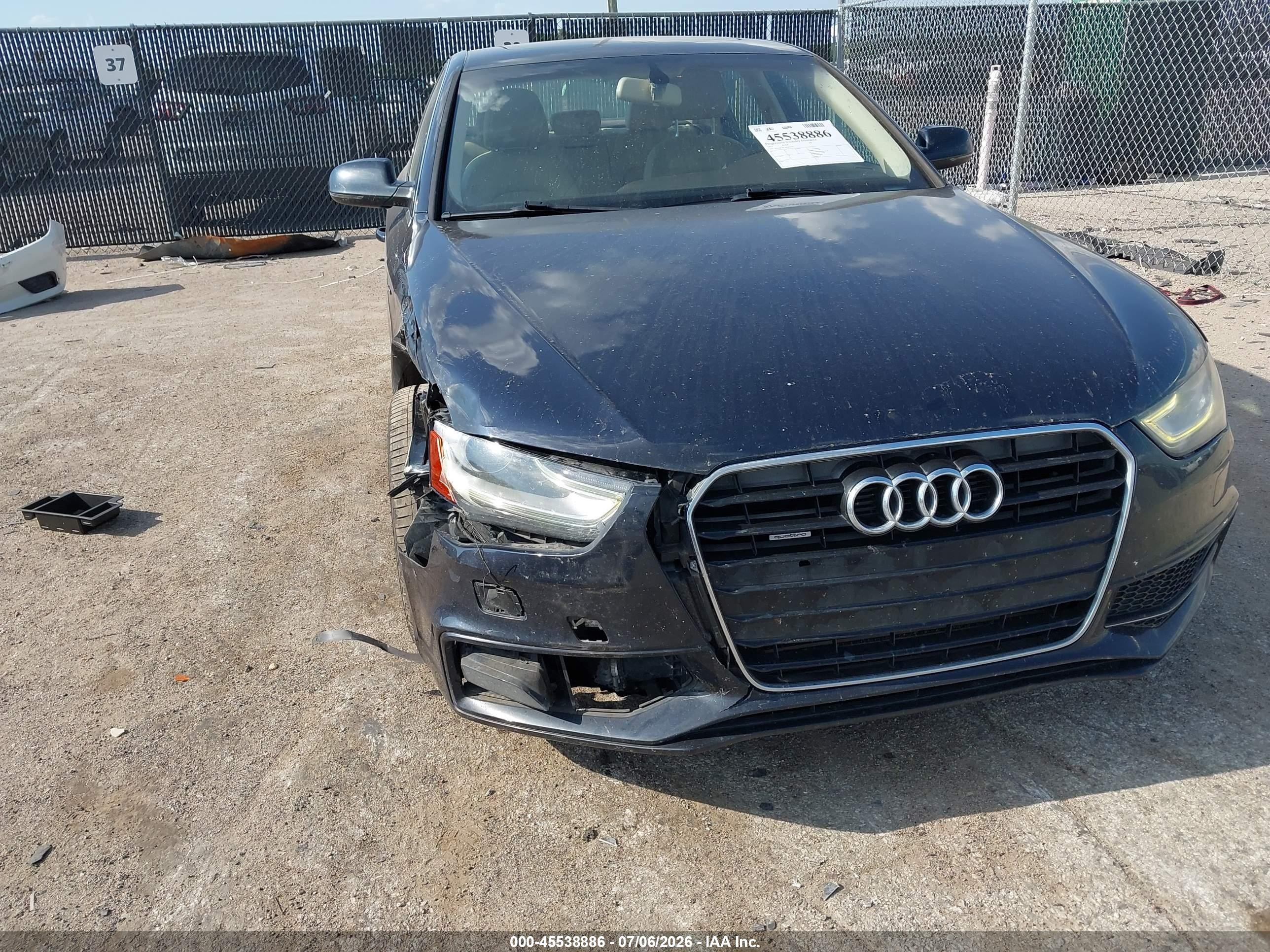 2015 Audi A4 2.0t Premium Black vin: WAUBFAFL4FN036295