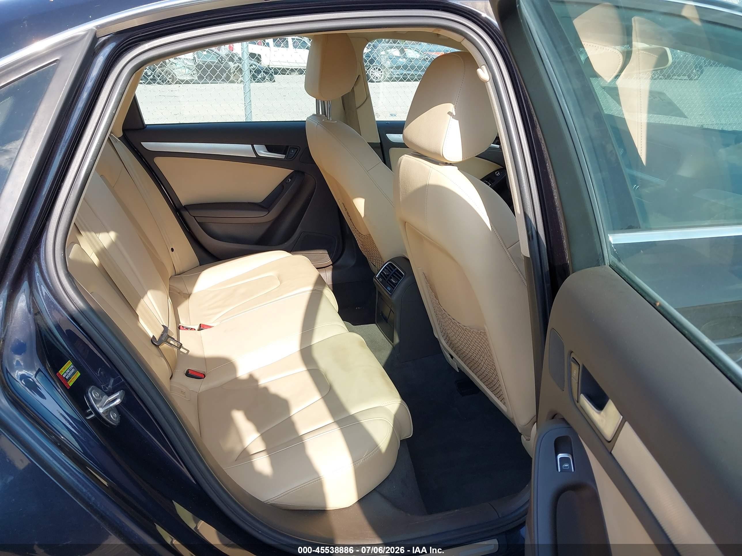 2015 Audi A4 2.0t Premium Black vin: WAUBFAFL4FN036295