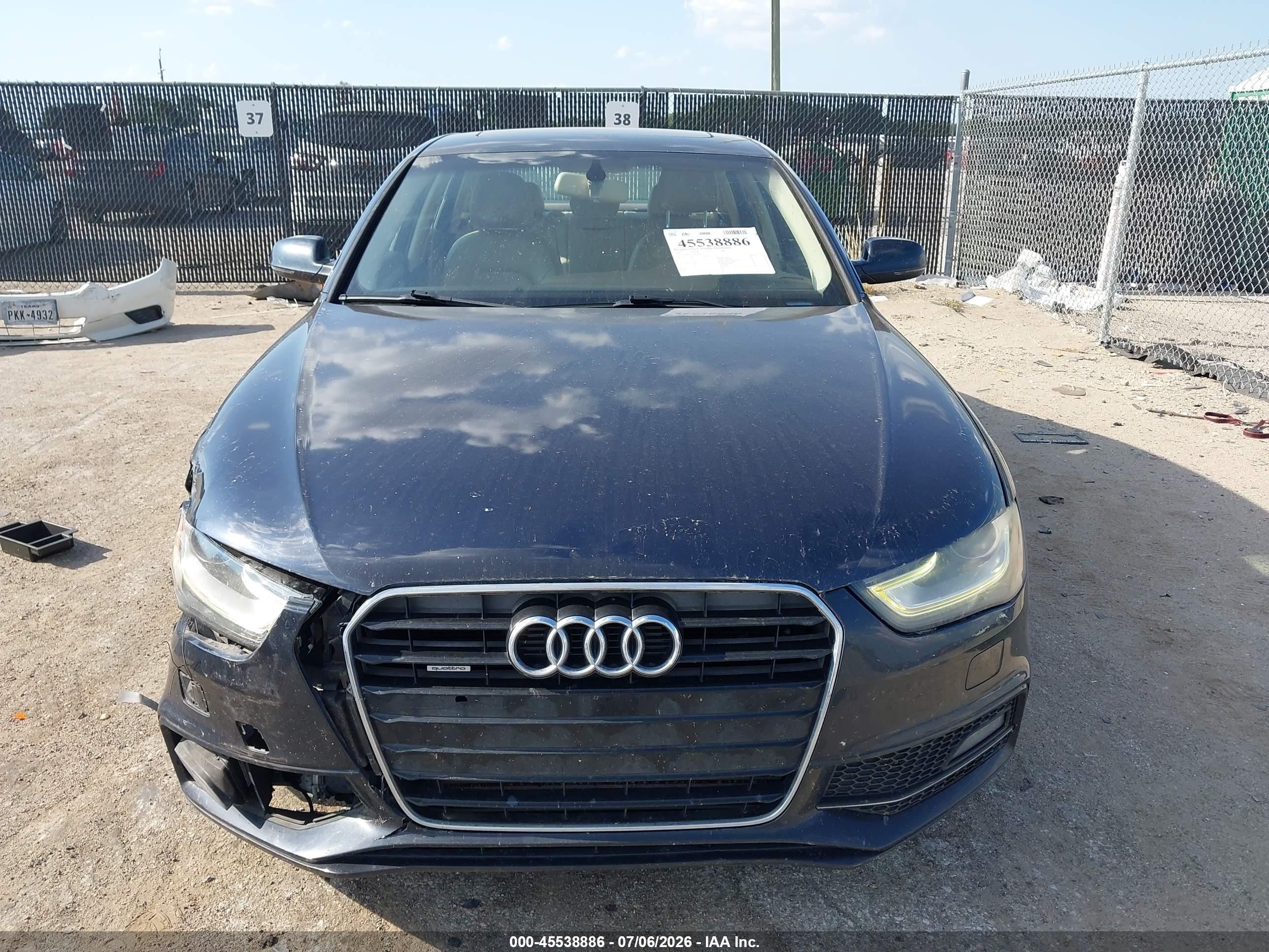 2015 Audi A4 2.0t Premium Black vin: WAUBFAFL4FN036295