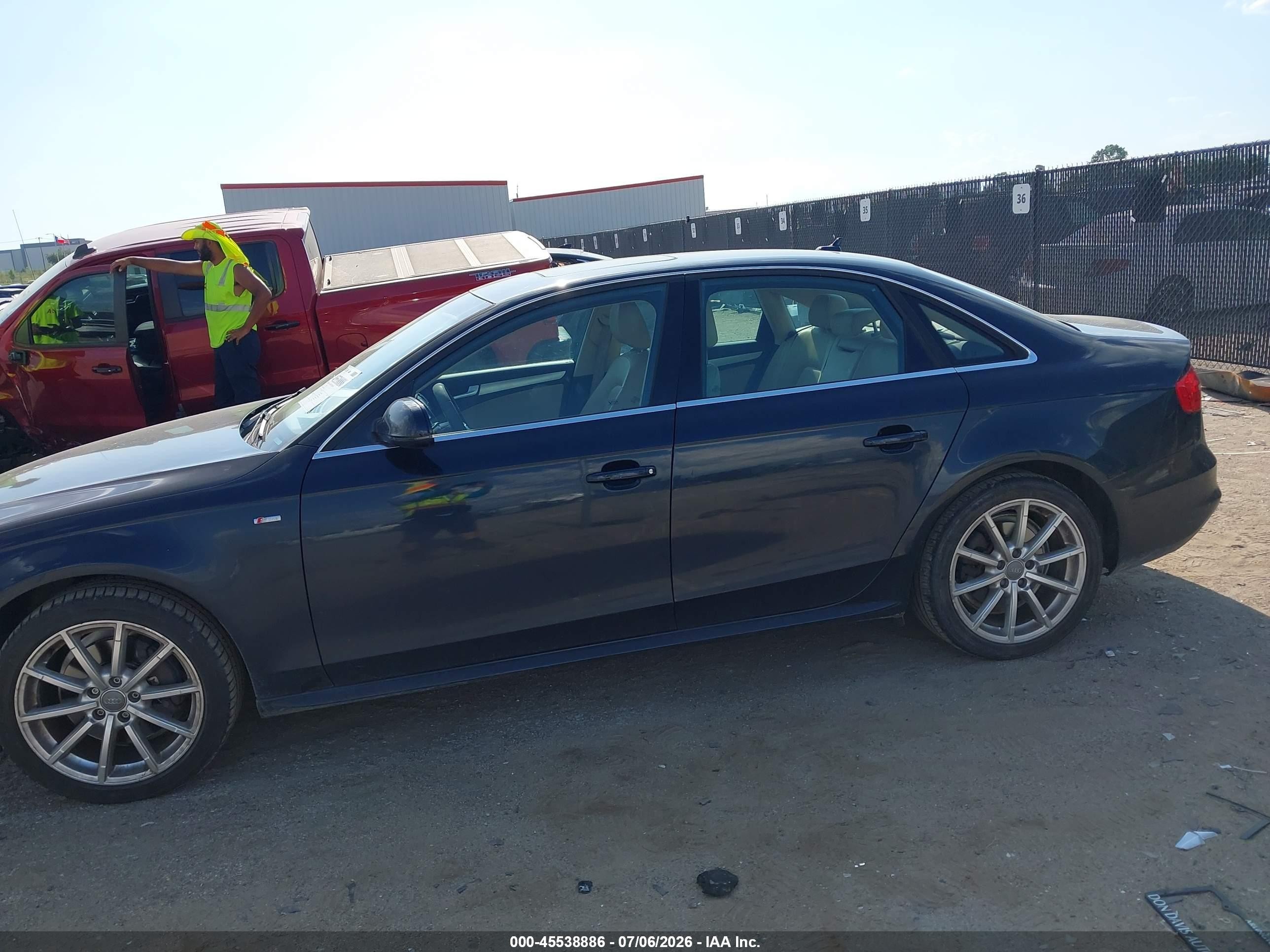 2015 Audi A4 2.0t Premium Black vin: WAUBFAFL4FN036295