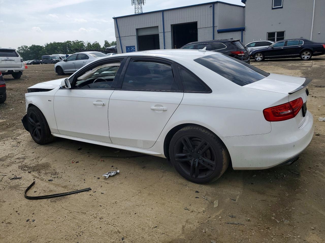 2016 Audi A4 Premium S-line White vin: WAUBFAFL4GN016324