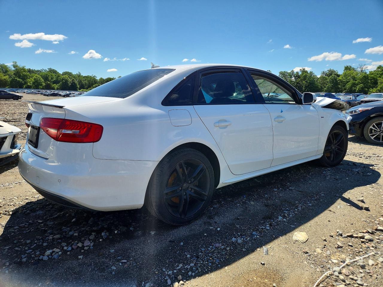 2016 Audi A4 Premium S-line White vin: WAUBFAFL4GN016324