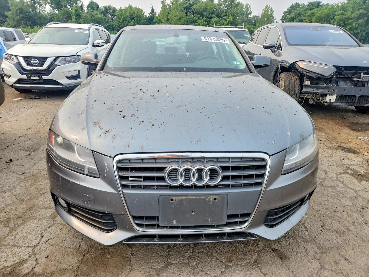 2012 Audi A4 Premium Gray vin: WAUBFAFL5CA012381