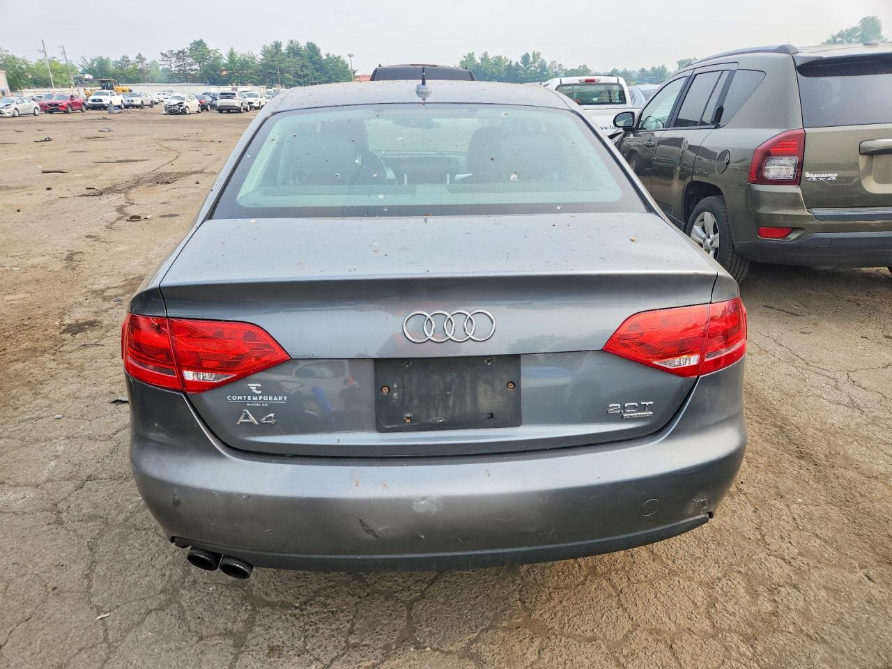 2012 Audi A4 Premium Gray vin: WAUBFAFL5CA012381