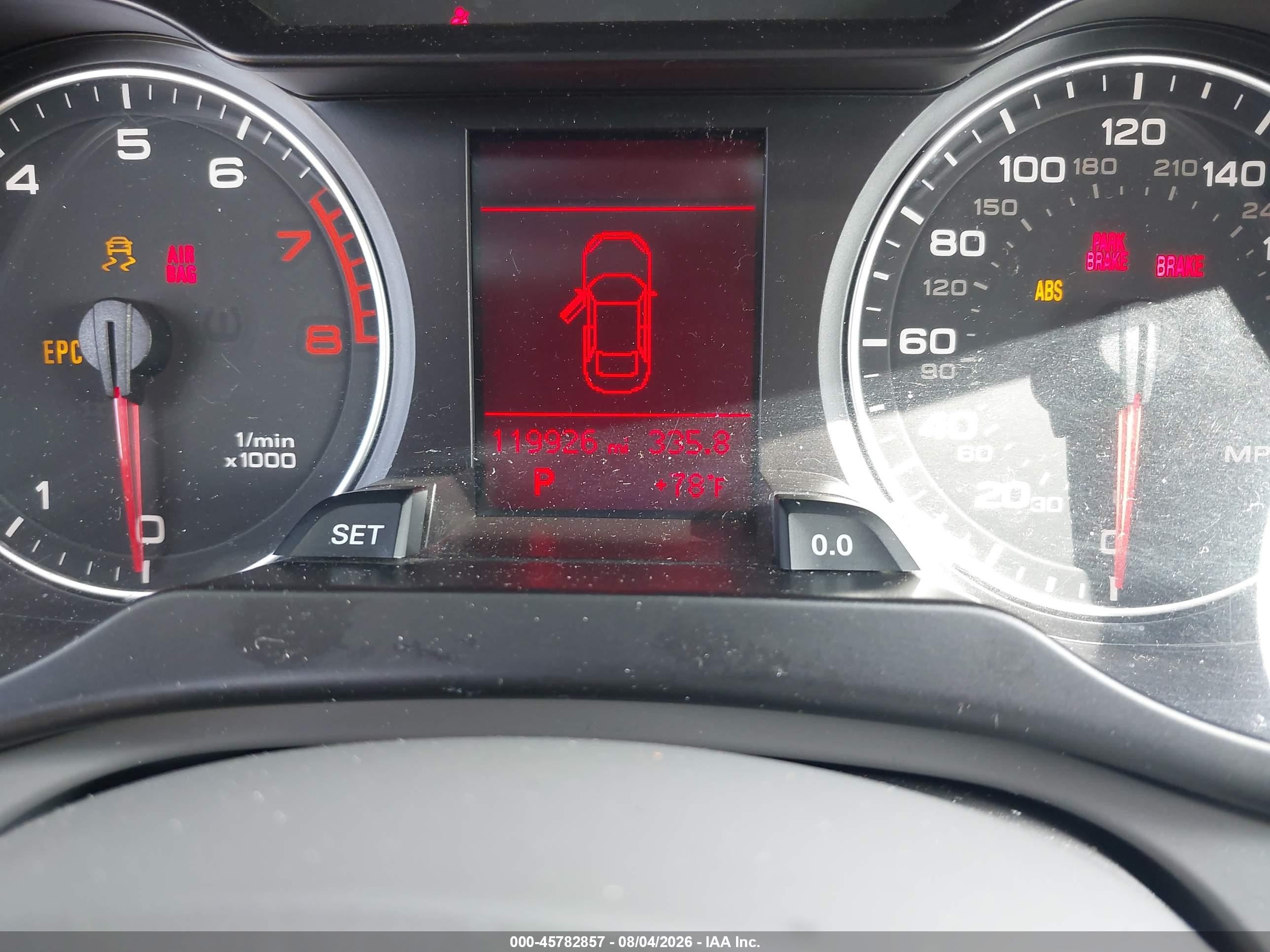 2012 Audi A4 2.0t Premium White vin: WAUBFAFL5CN006122