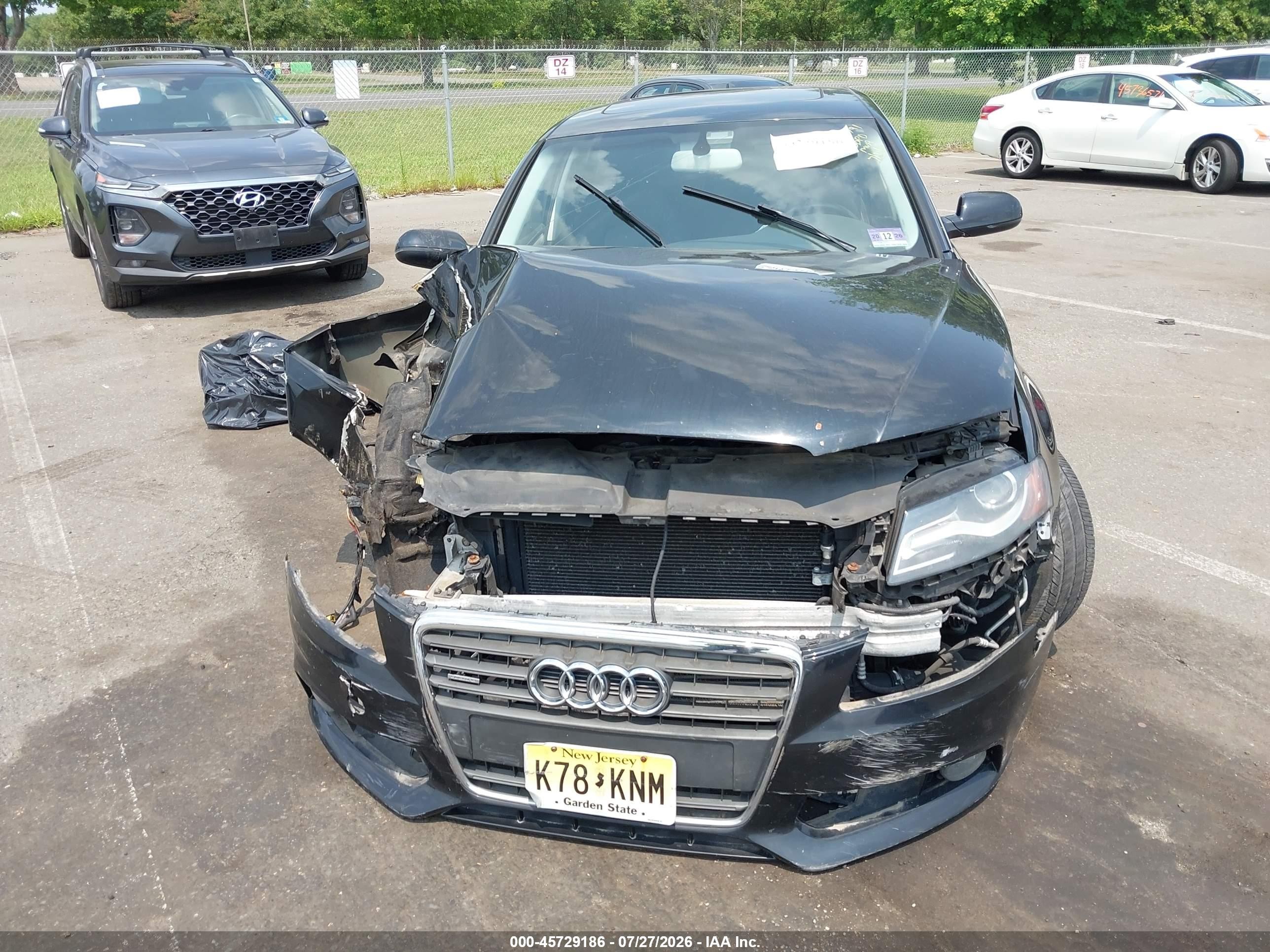 2012 Audi A4 2.0t Premium Black vin: WAUBFAFL5CN015273